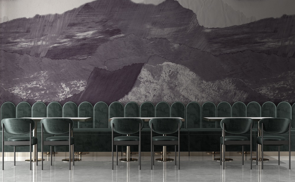 Death Valley in Orchid Mist - Wallpaper Mural - Quick Ship