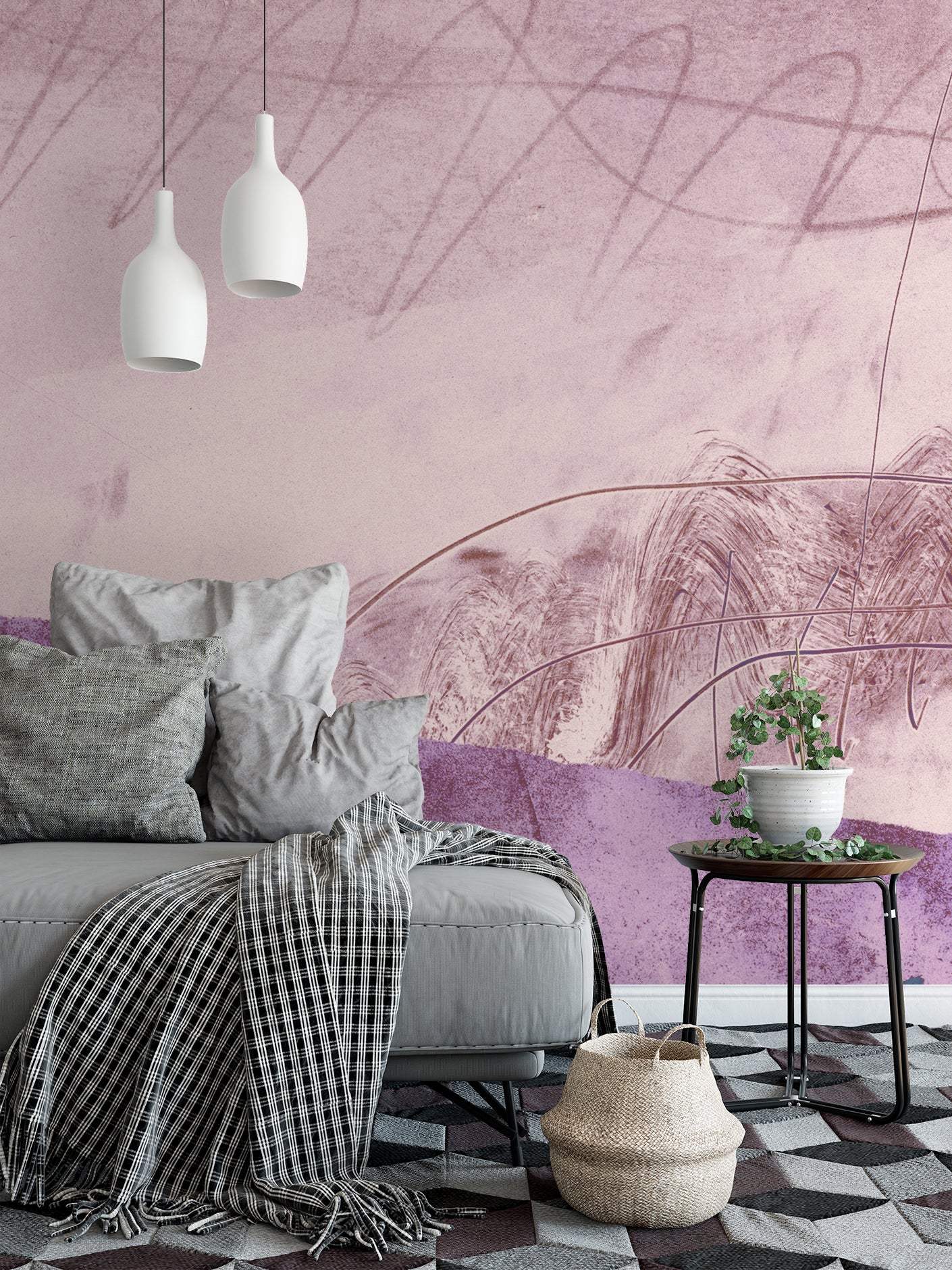 Deconstructed Feelings in Aster Made to Measure Mural
