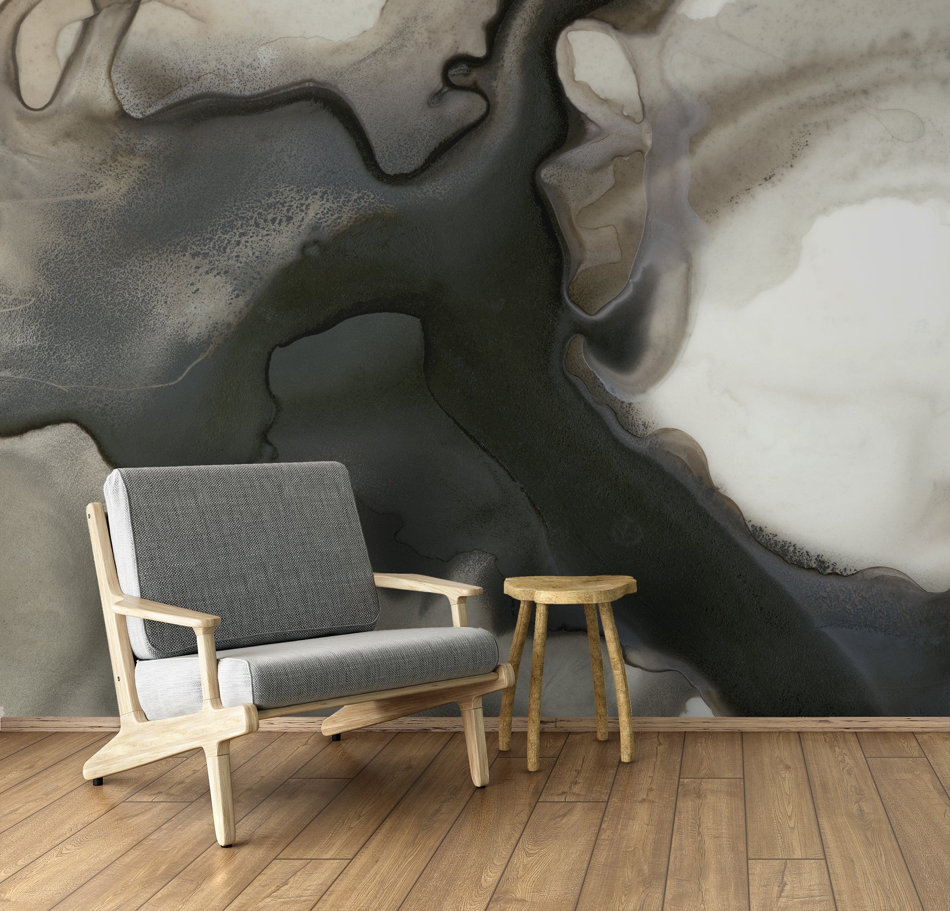 Desert Swirl Made to Measure Mural