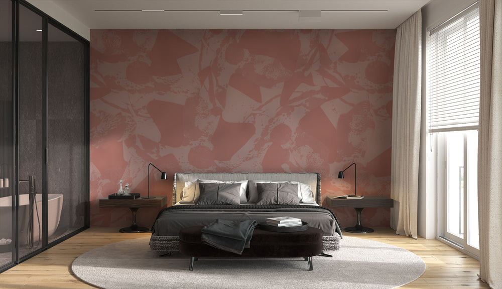 Discord in Blush Made to Measure Mural