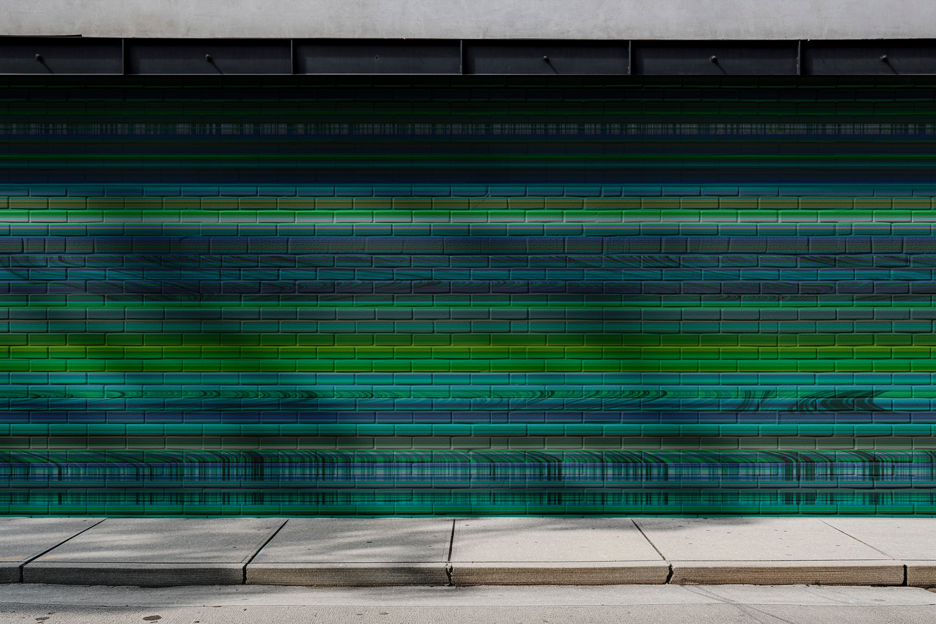 Image of Disruptive in Black - Wallpaper Mural- Quick Ship
