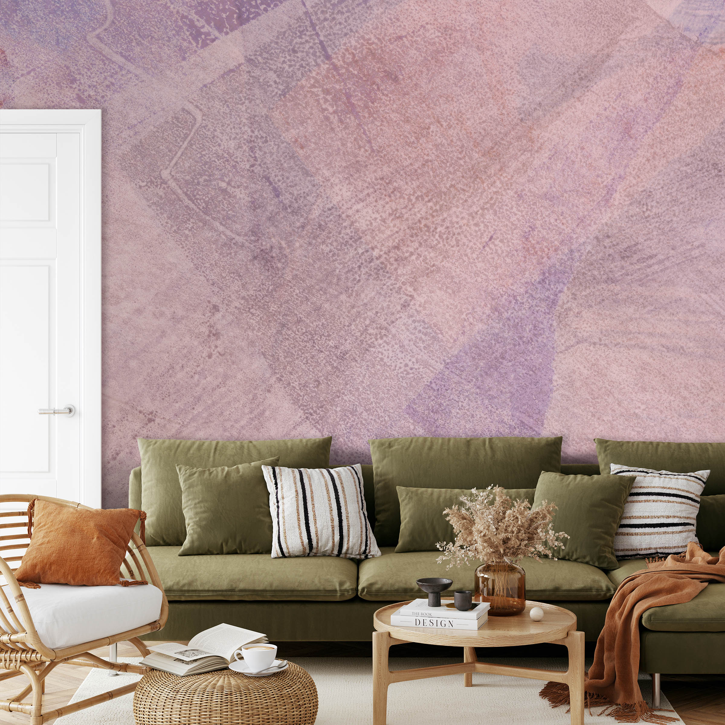 Image of Distortion in Aster Made to Measure Mural