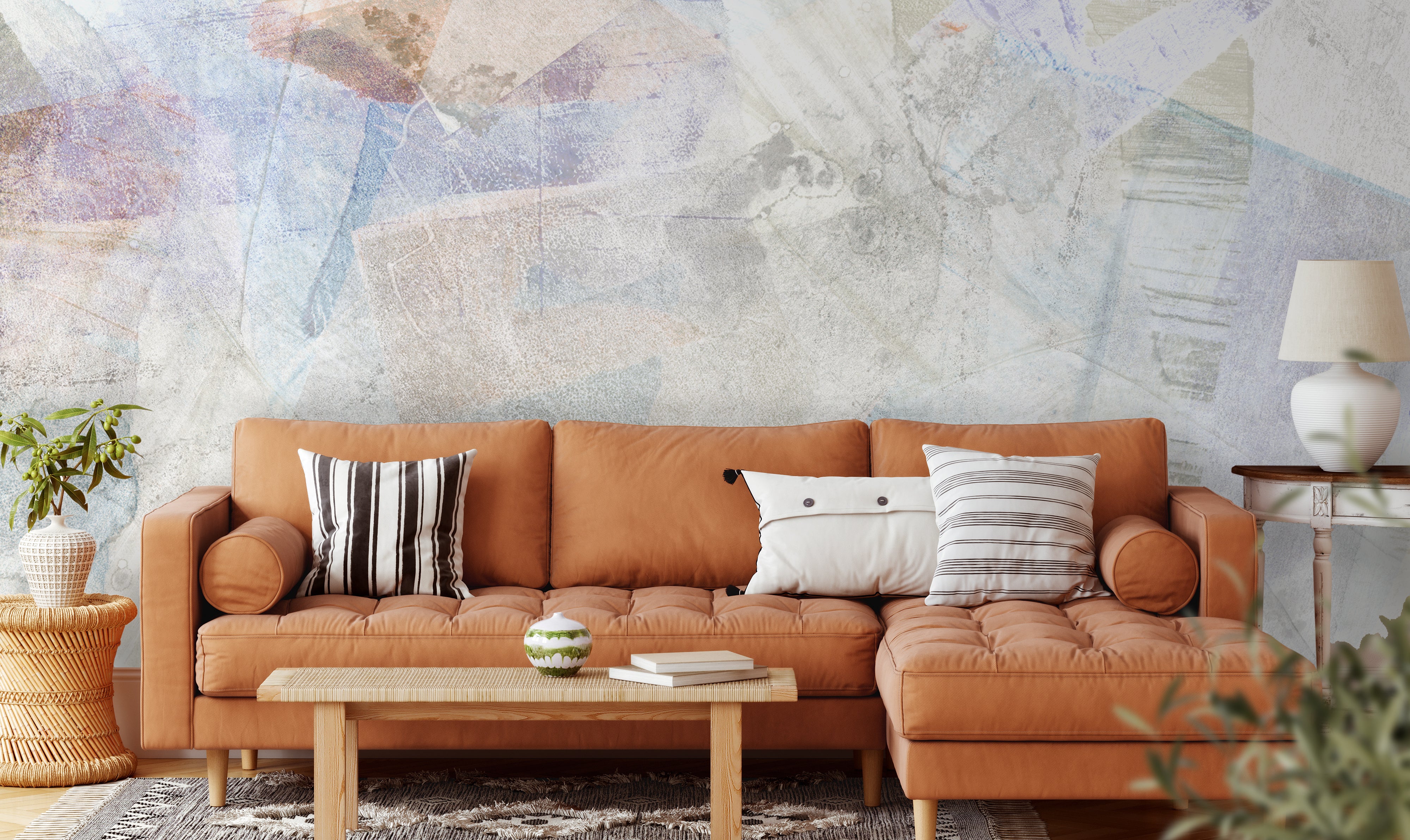 Image of Distortion in Unrefined Made to Measure Mural