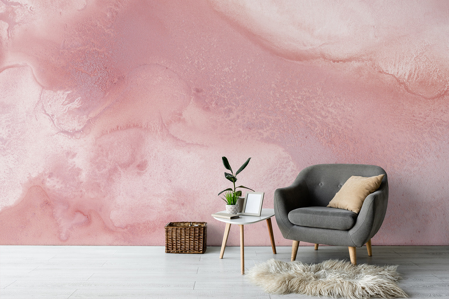 Image of Dusty Rose Made to Measure Mural