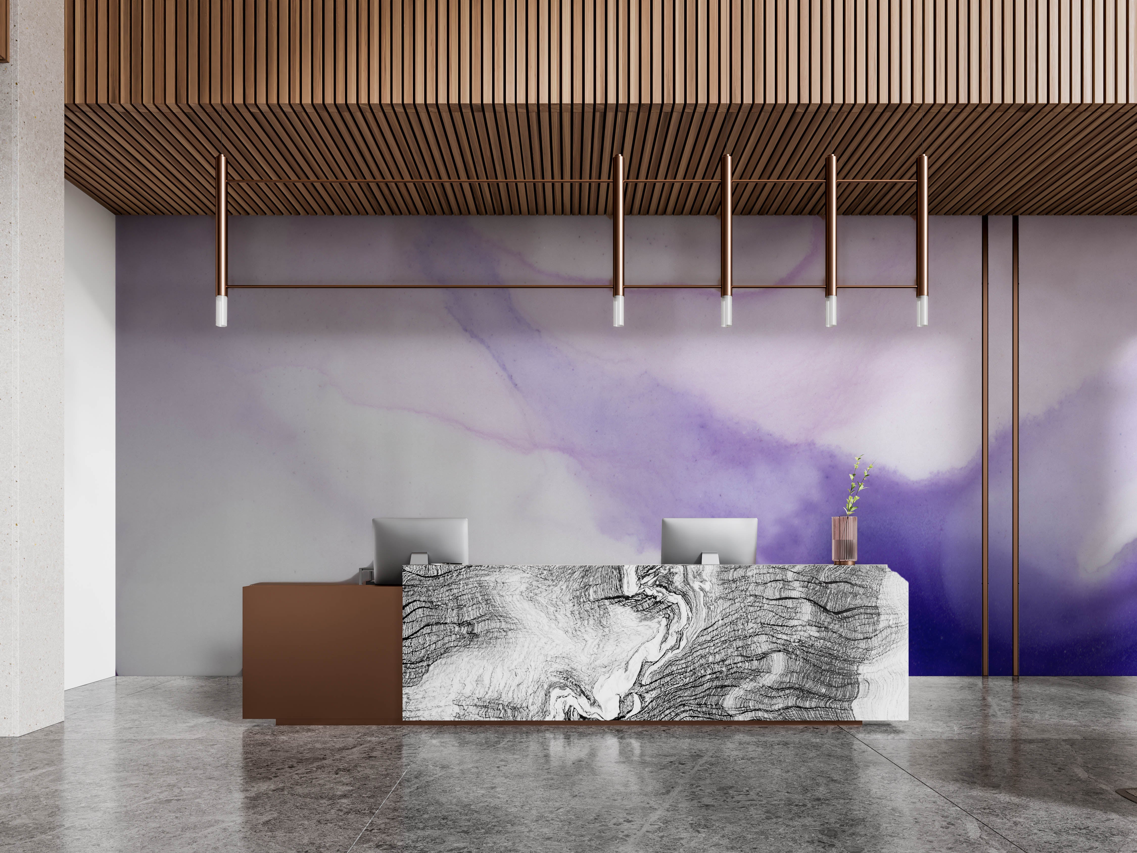 Image of EKB Purple Made to Measure Mural