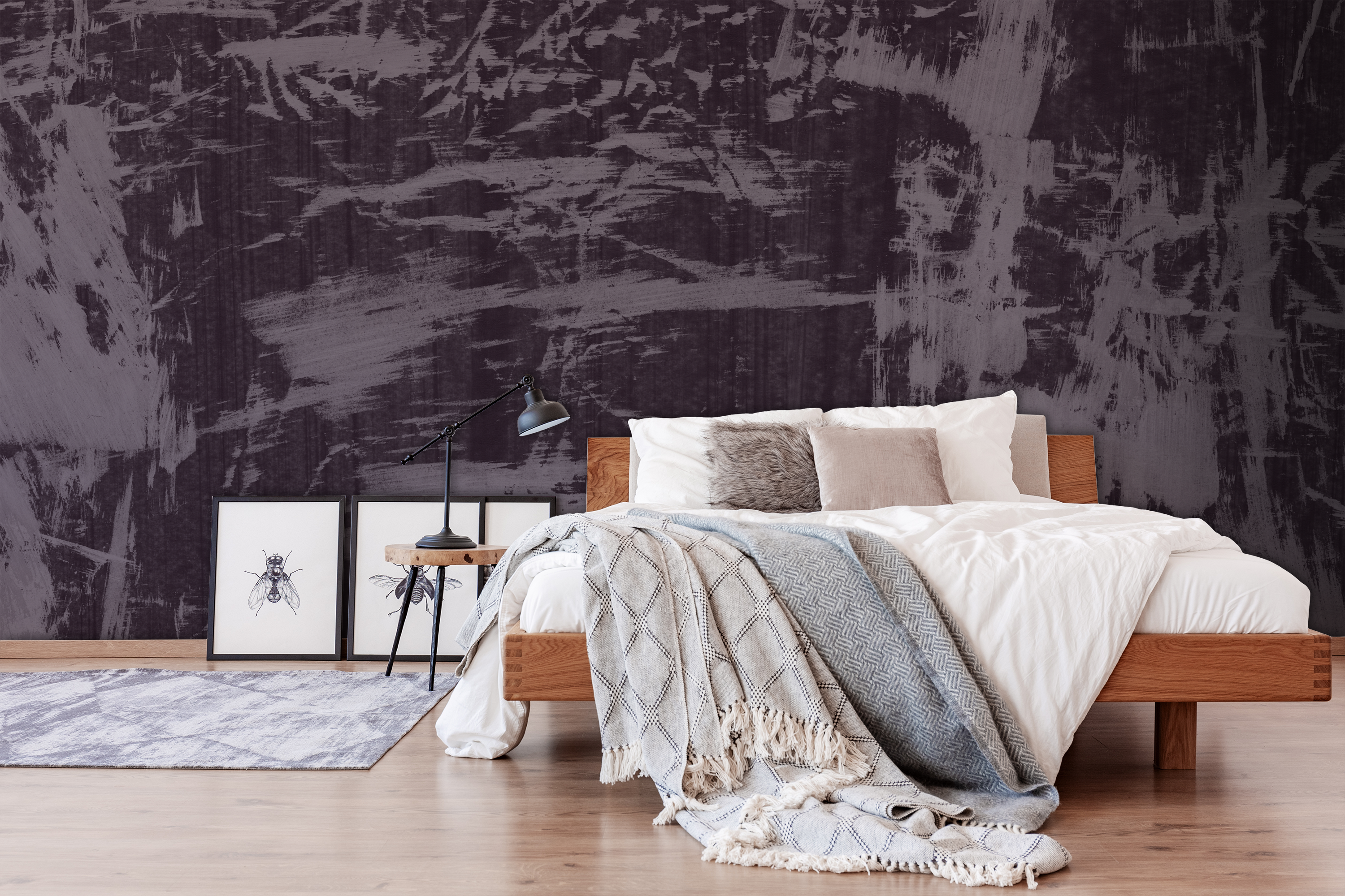 Image of El Capitan in Orchid Mist - Wallpaper Mural - Quick Ship