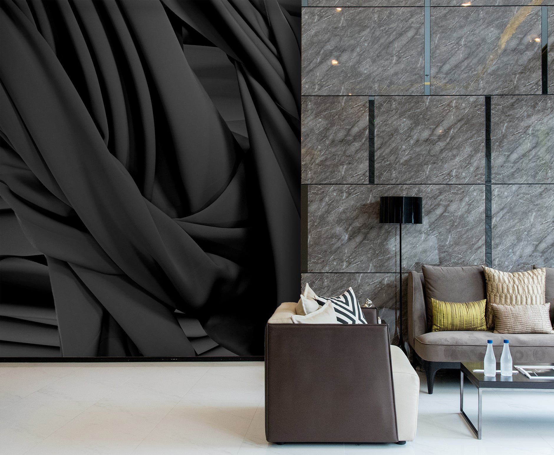 Image of Emmaucher Noir Made to Measure Mural