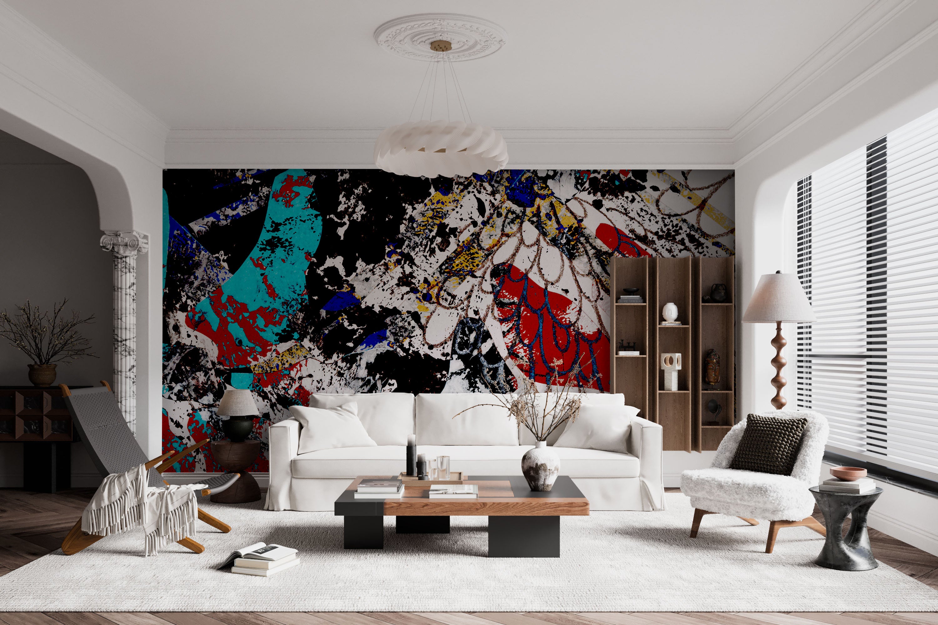 Image of Fracas Made to Measure Mural