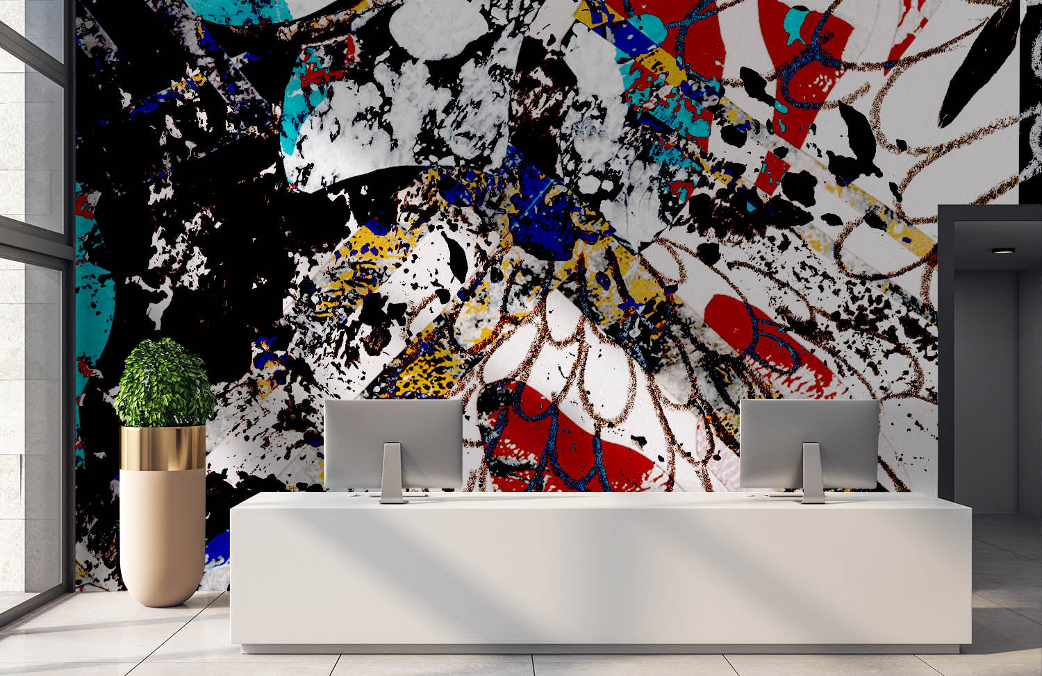 Image of Fracas Made to Measure Mural