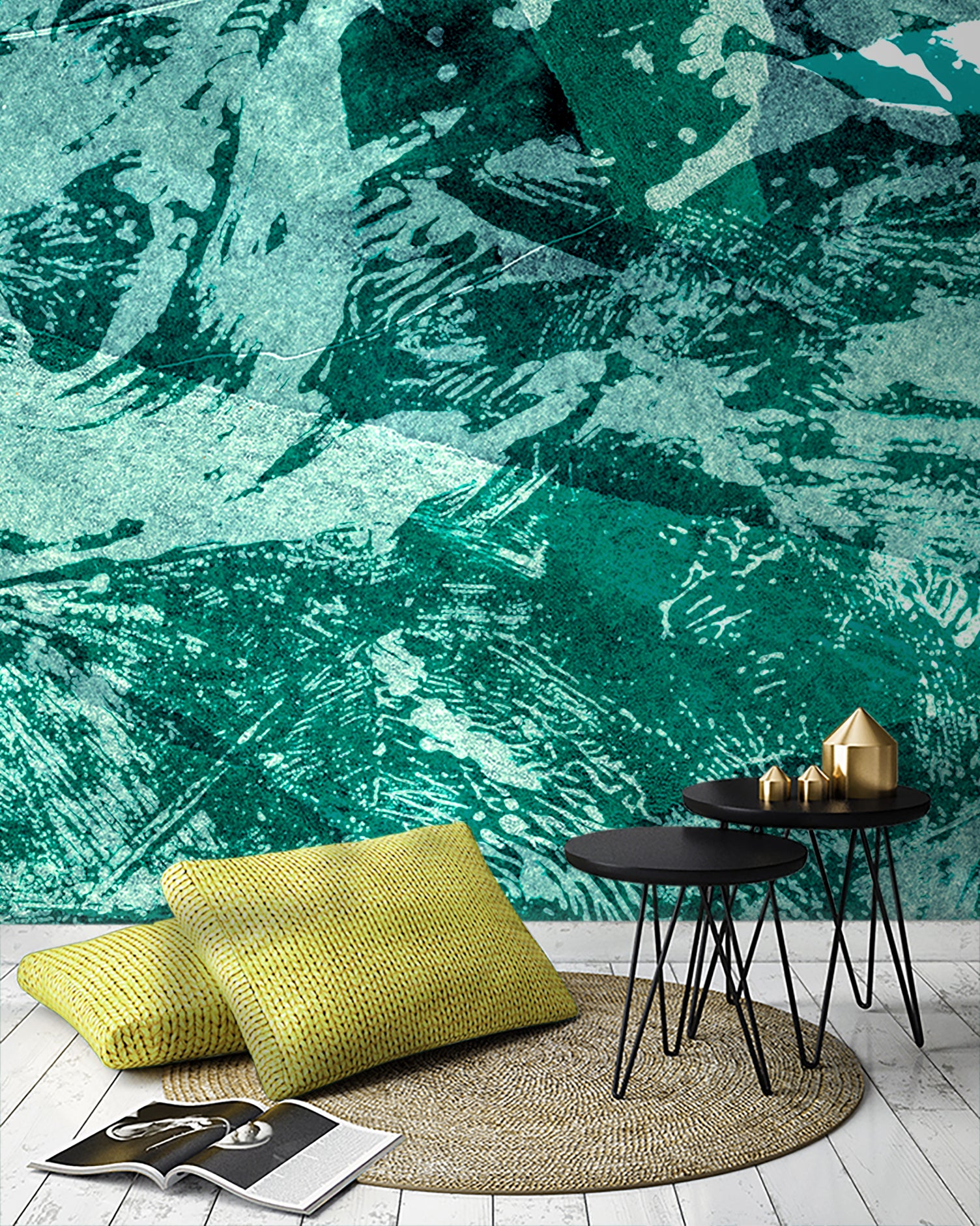 Image of Freeform in Forest Made to Measure Mural