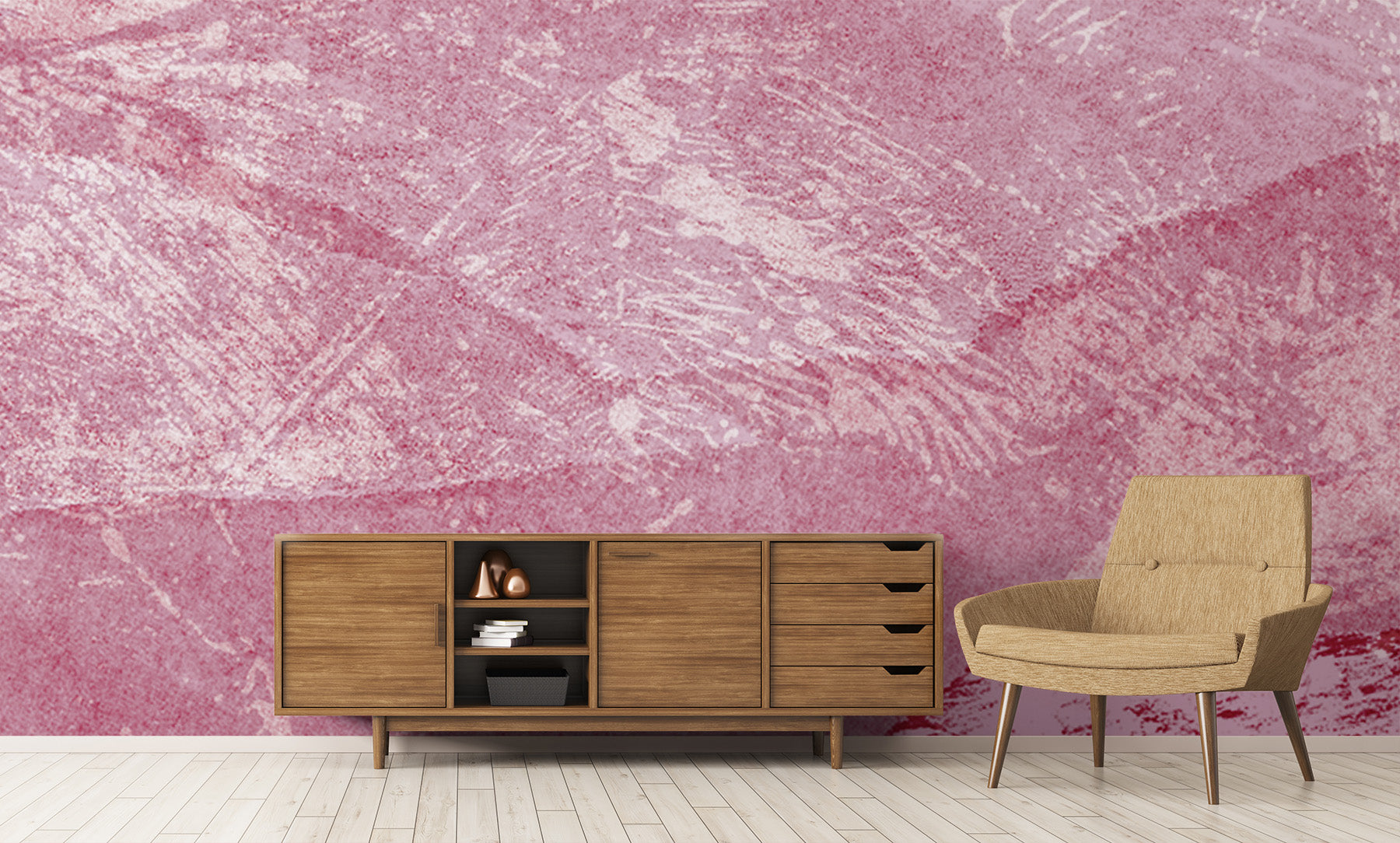 Freeform in Freesia Made to Measure Mural