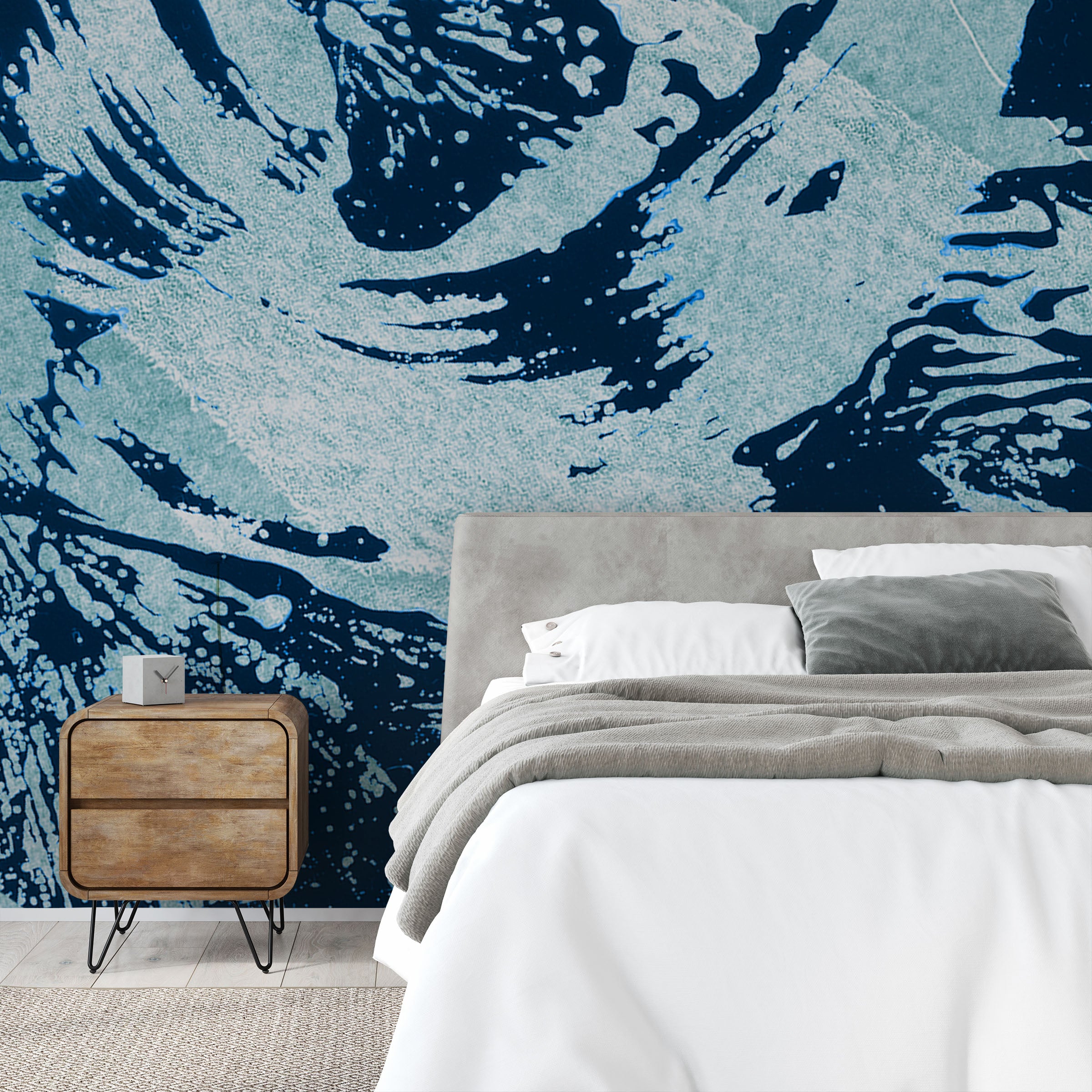 Image of Freeform in Monsoon Made to Measure Mural