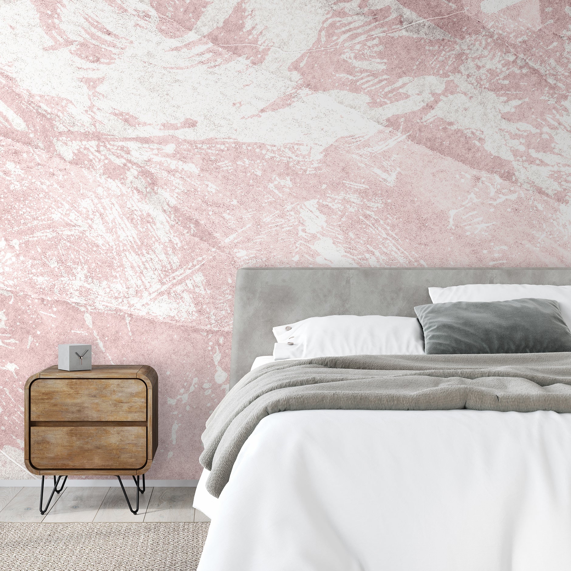 Image of Freeform in Peony Made to Measure Mural
