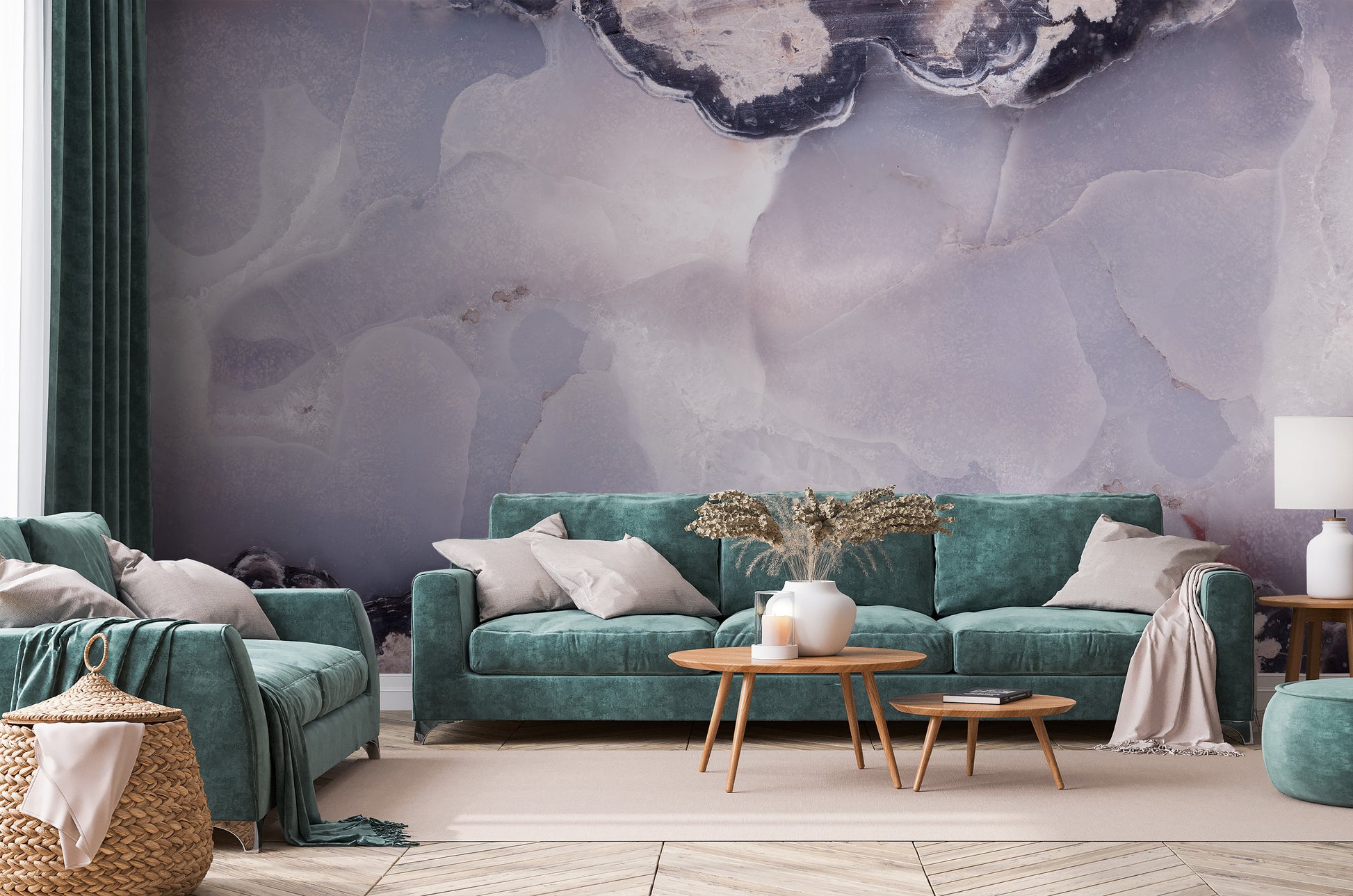 Gamma in Blush - Quick Ship Mural