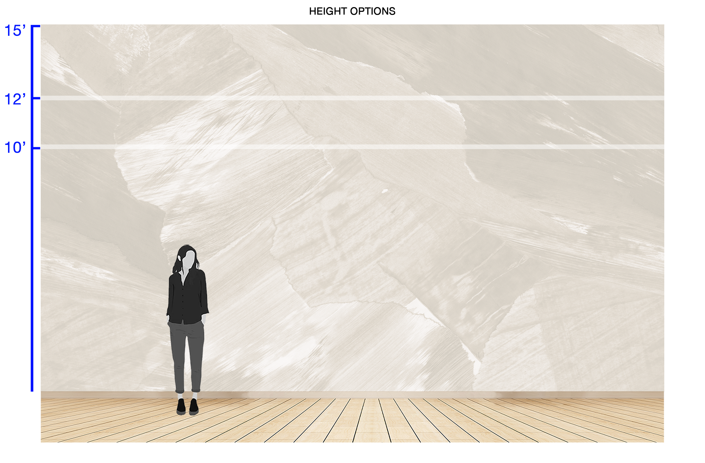 Image of Granite Ridge in Canvas - Wallpaper Mural - Quick Ship