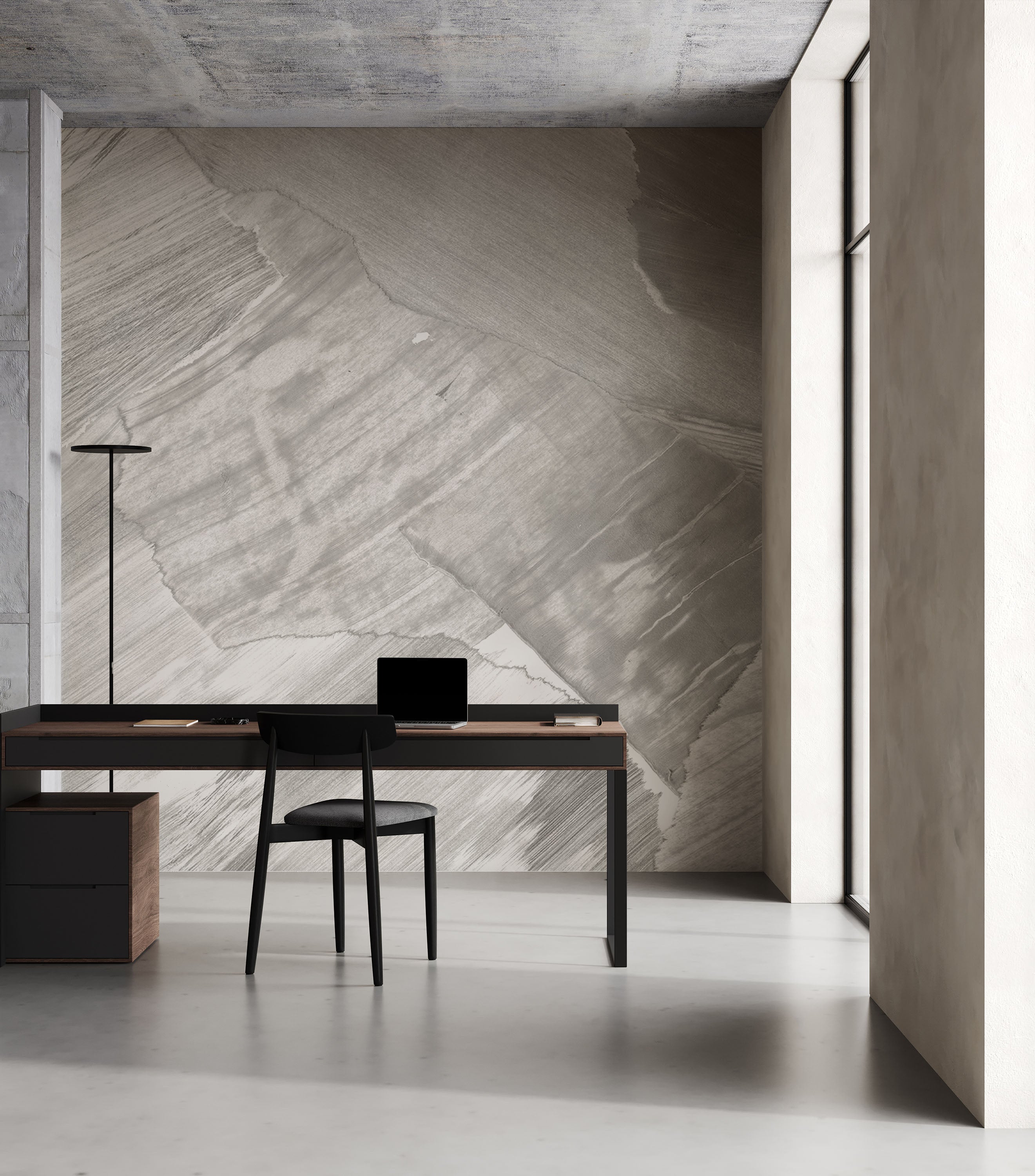 Image of Granite Ridge in Quarry - Wallpaper Mural - Quick Ship
