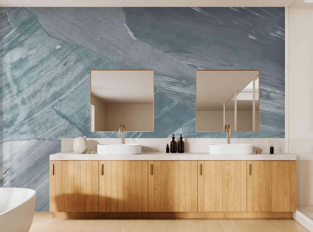 Granite Ridge in Moonstone - Wallpaper Mural - Quick Ship