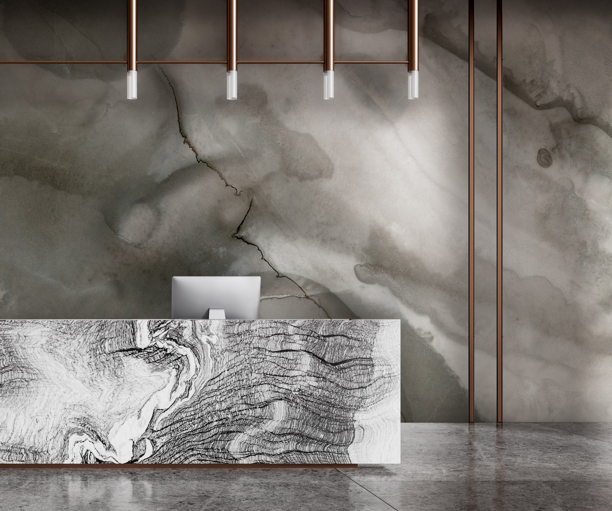 Gypsum - Quick Ship Wallpaper Mural