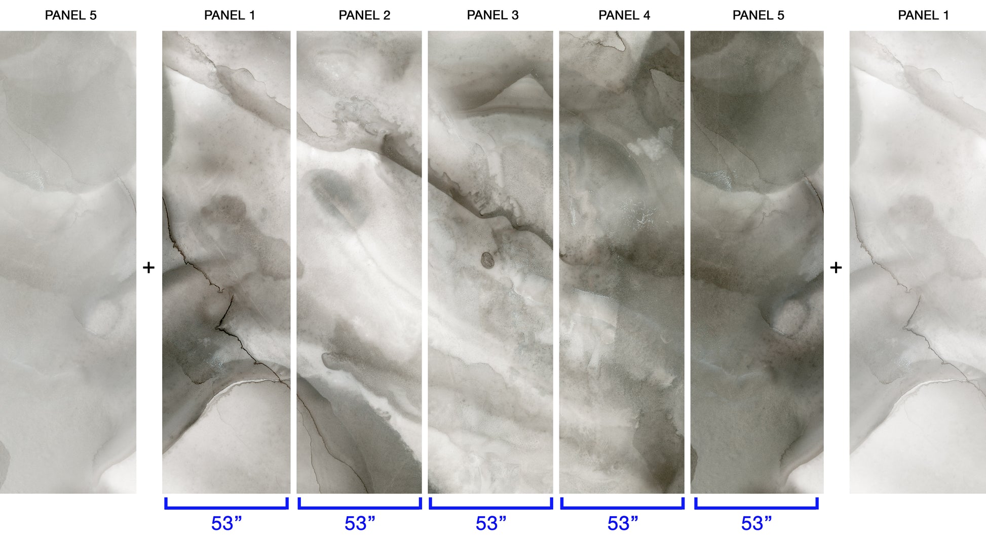 Gypsum - Quick Ship Wallpaper Mural
