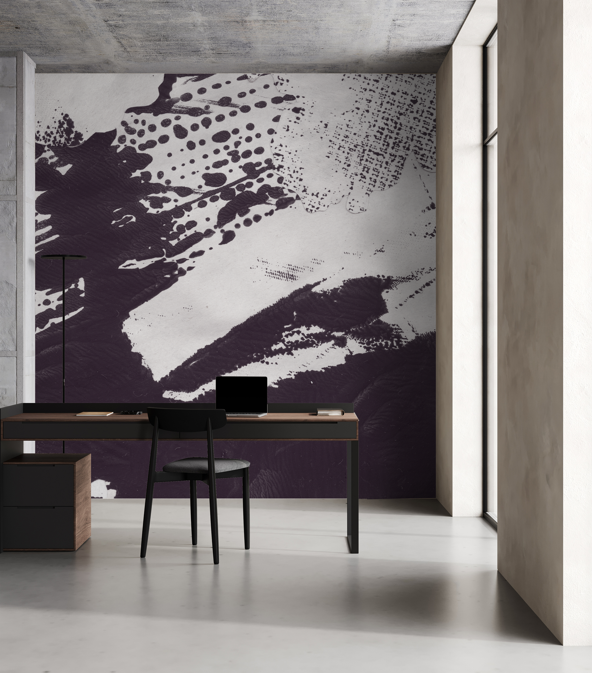 Half Dome in Orchid Mist - Wallpaper Mural - Quick Ship