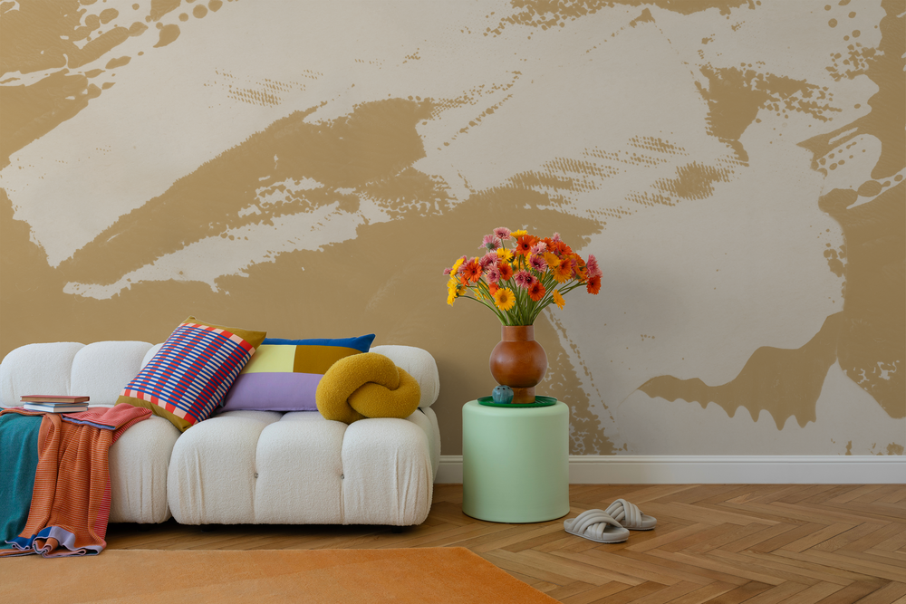 Half Dome in Harvest - Wallpaper Mural - Quick Ship
