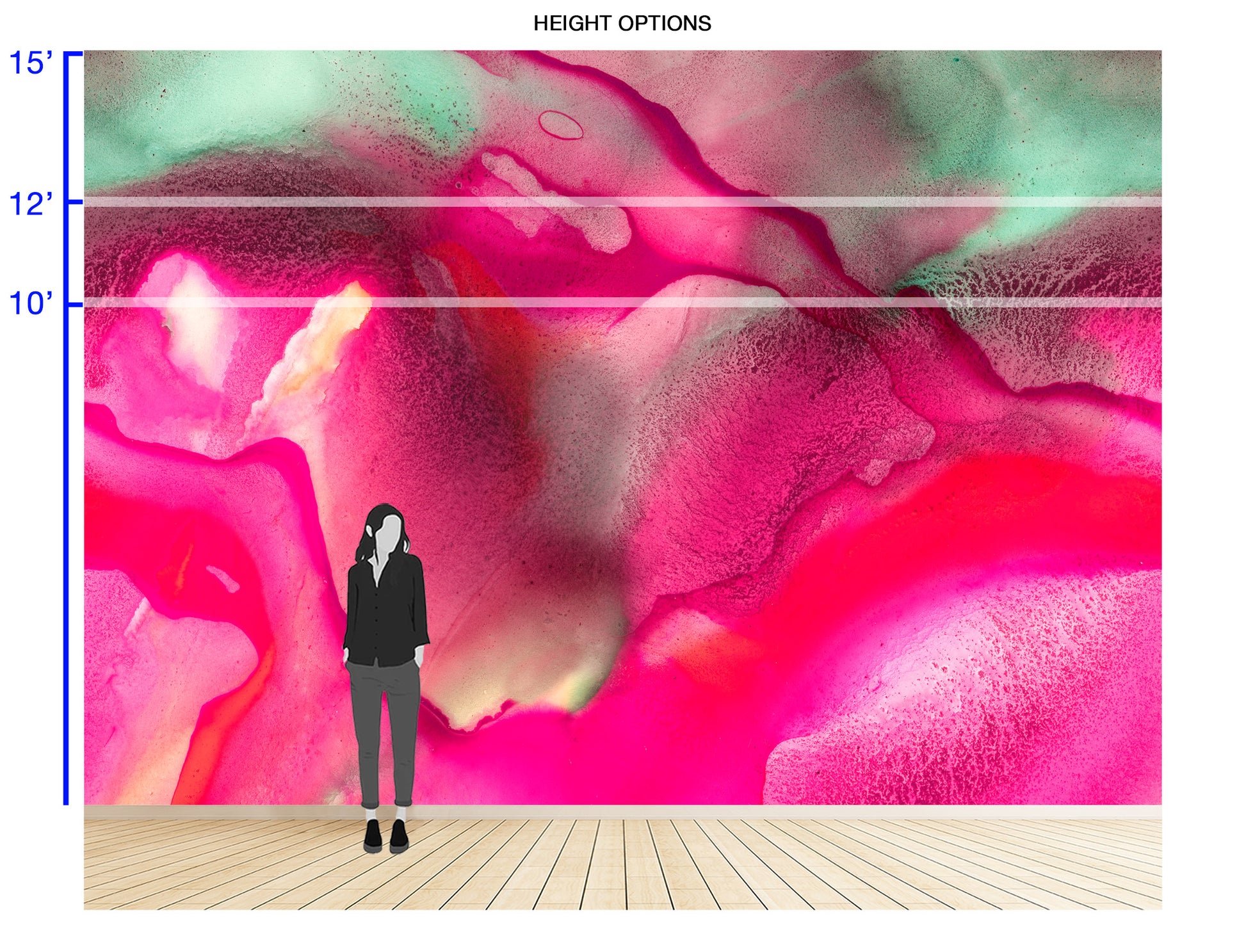 Haute Pink - Quick Ship Wallpaper Mural