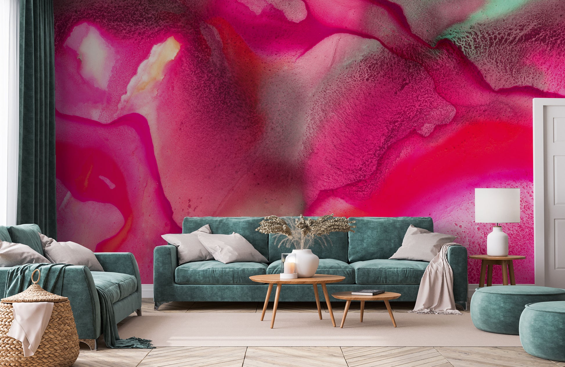 Haute Pink - Quick Ship Wallpaper Mural