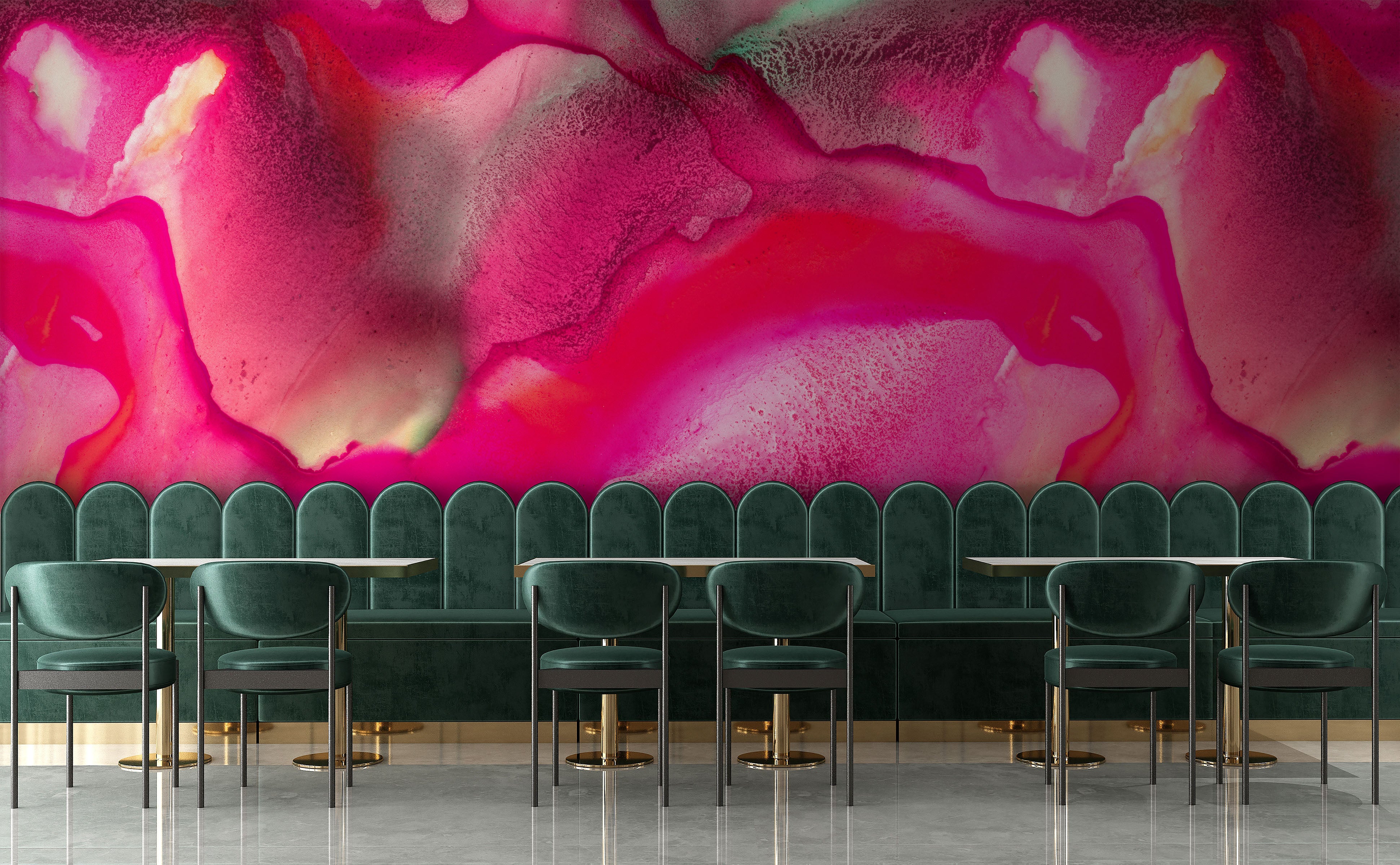 Image of Haute Pink - Quick Ship Wallpaper Mural