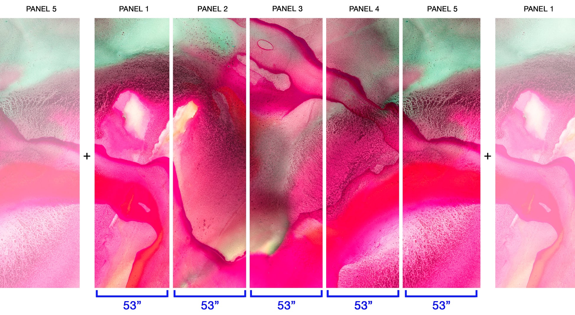 Haute Pink - Quick Ship Wallpaper Mural