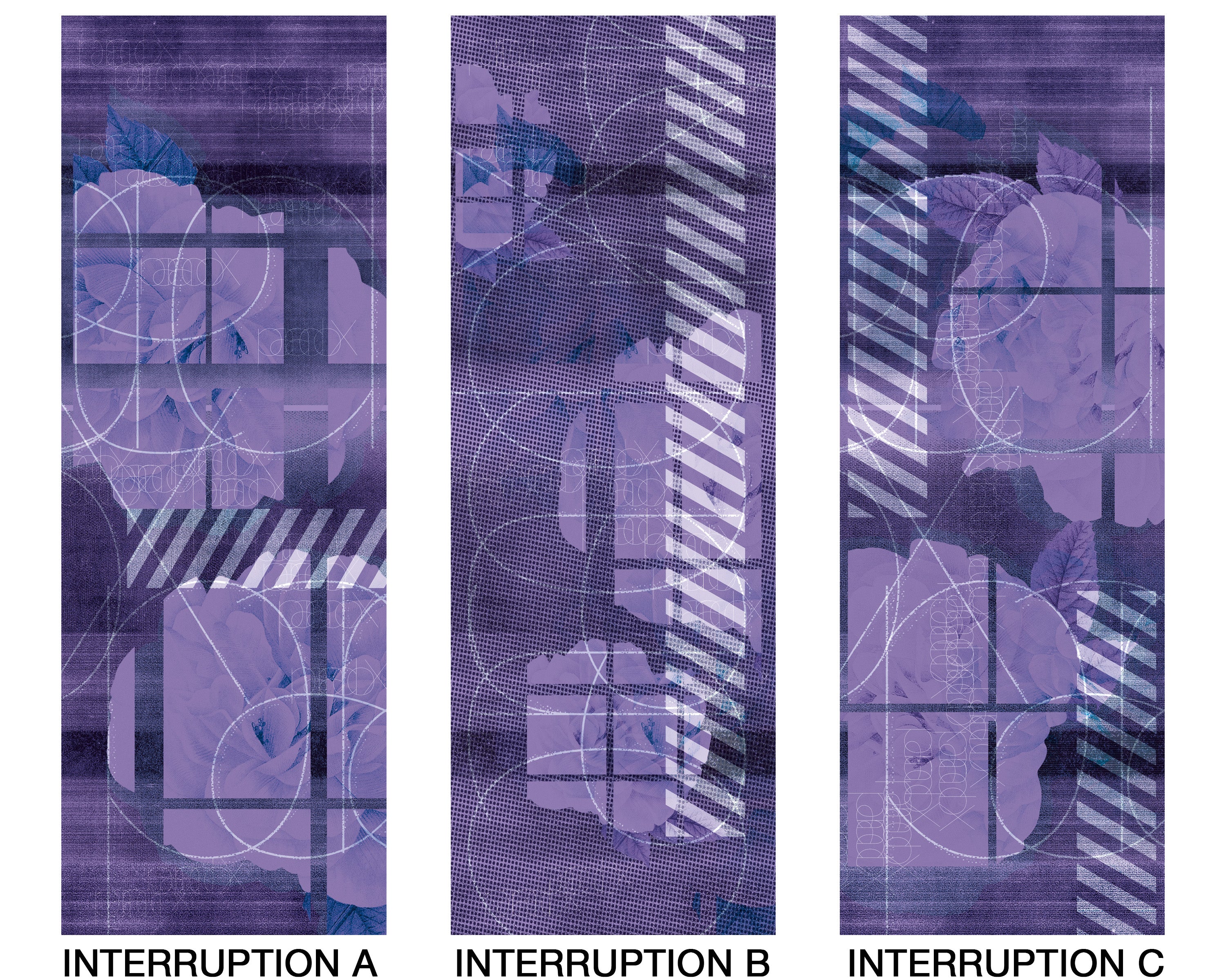 Image of Interruption - Mix and Match Wallpaper - Quick Ship