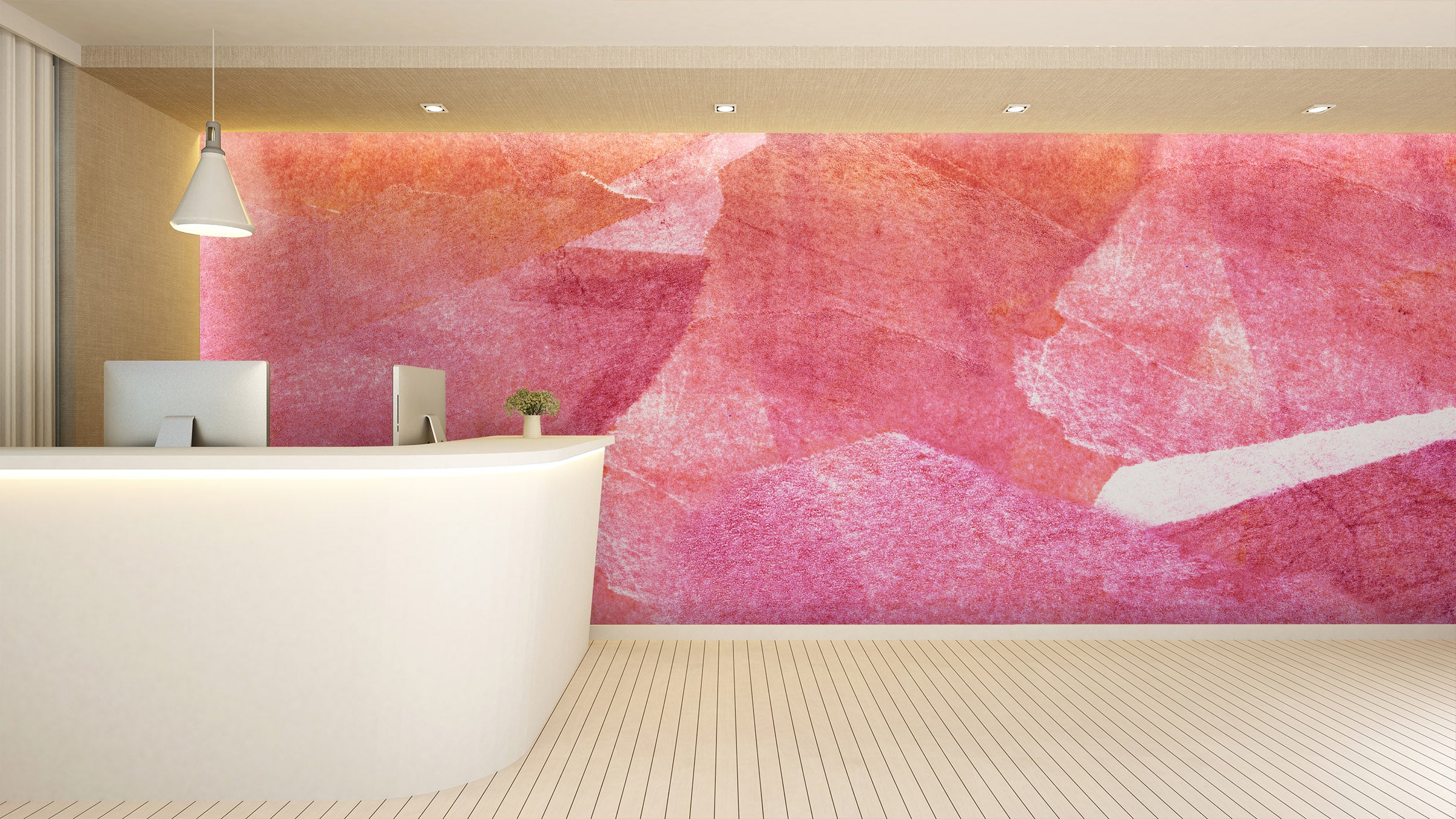 Image of Intrinsic in Hibiscus Made to Measure Mural