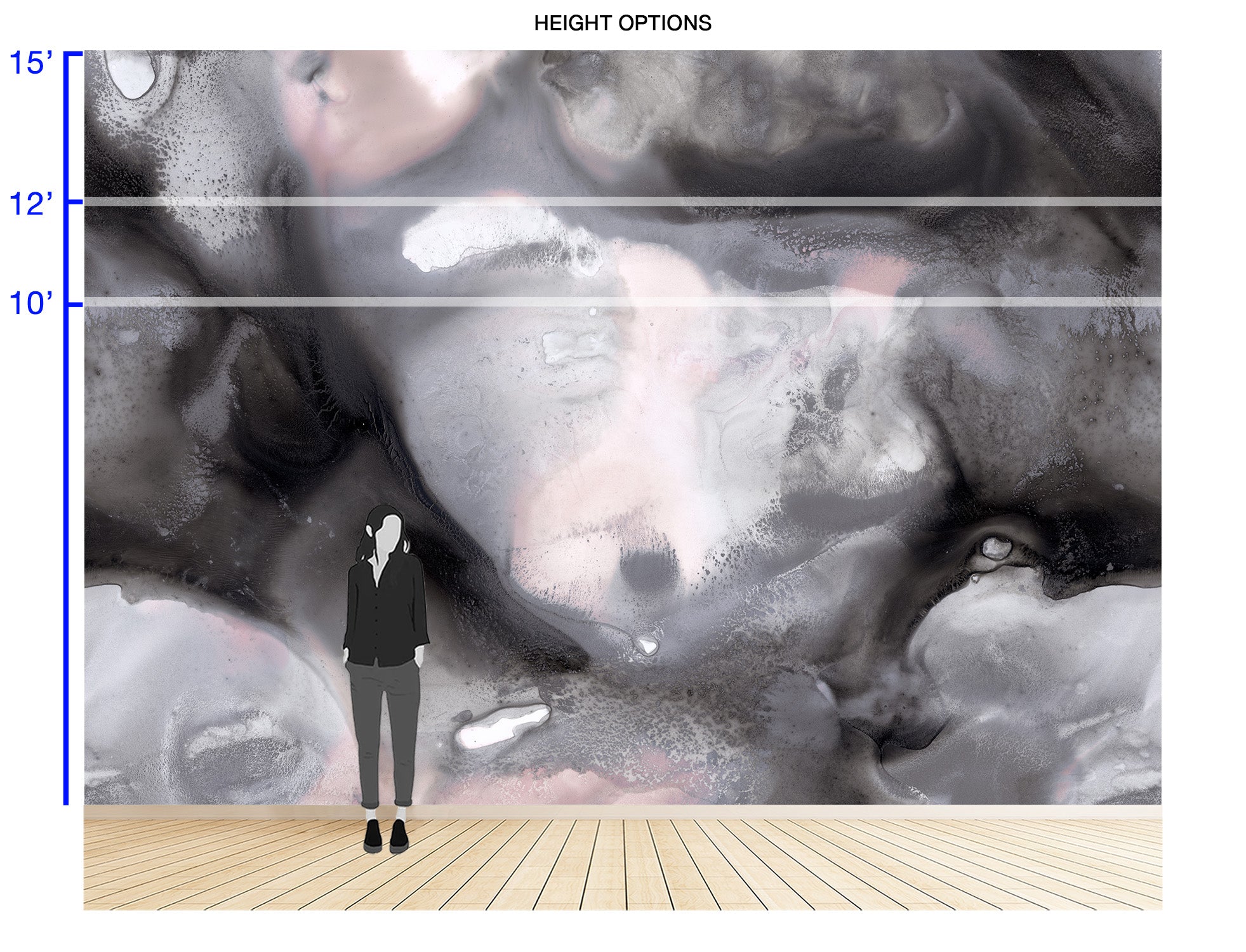 Image of Iron Alloy - Quick Ship Wallpaper Mural