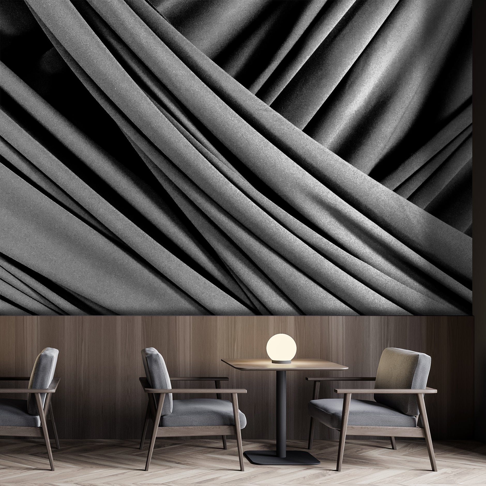 Isodora Noir Made to Measure Mural