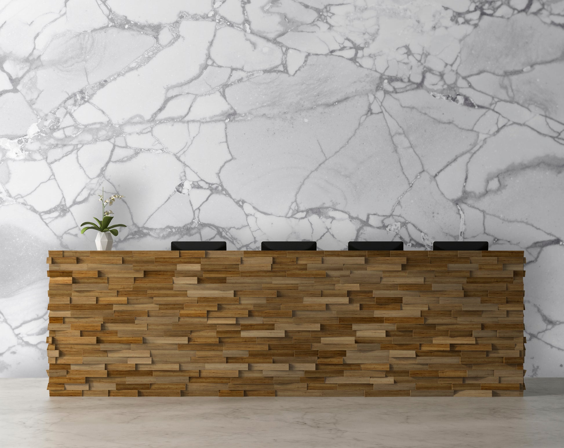 Jasper in Frost Made to Measure Mural