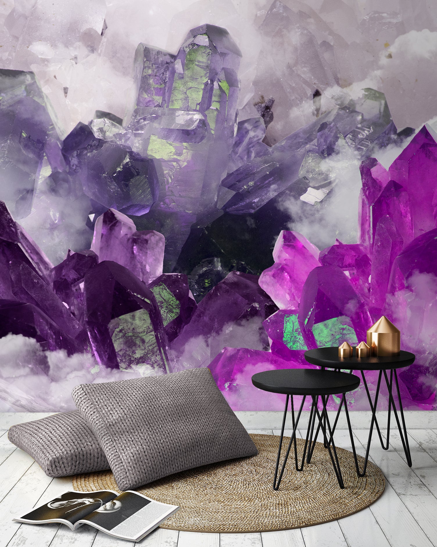 Jeweled Oblivion Made to Measure Mural