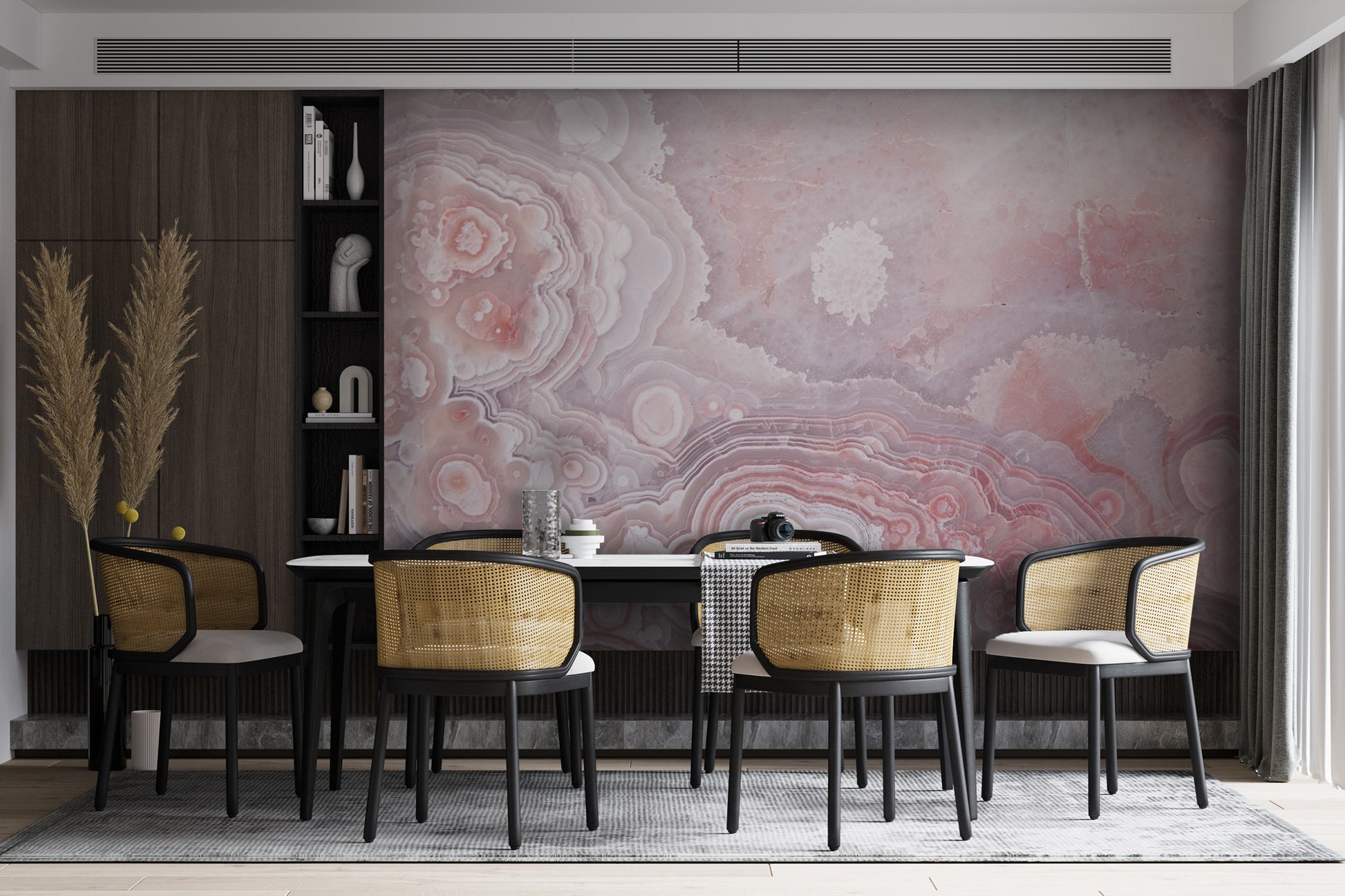 Lace Agate in Blush Made to Measure Mural