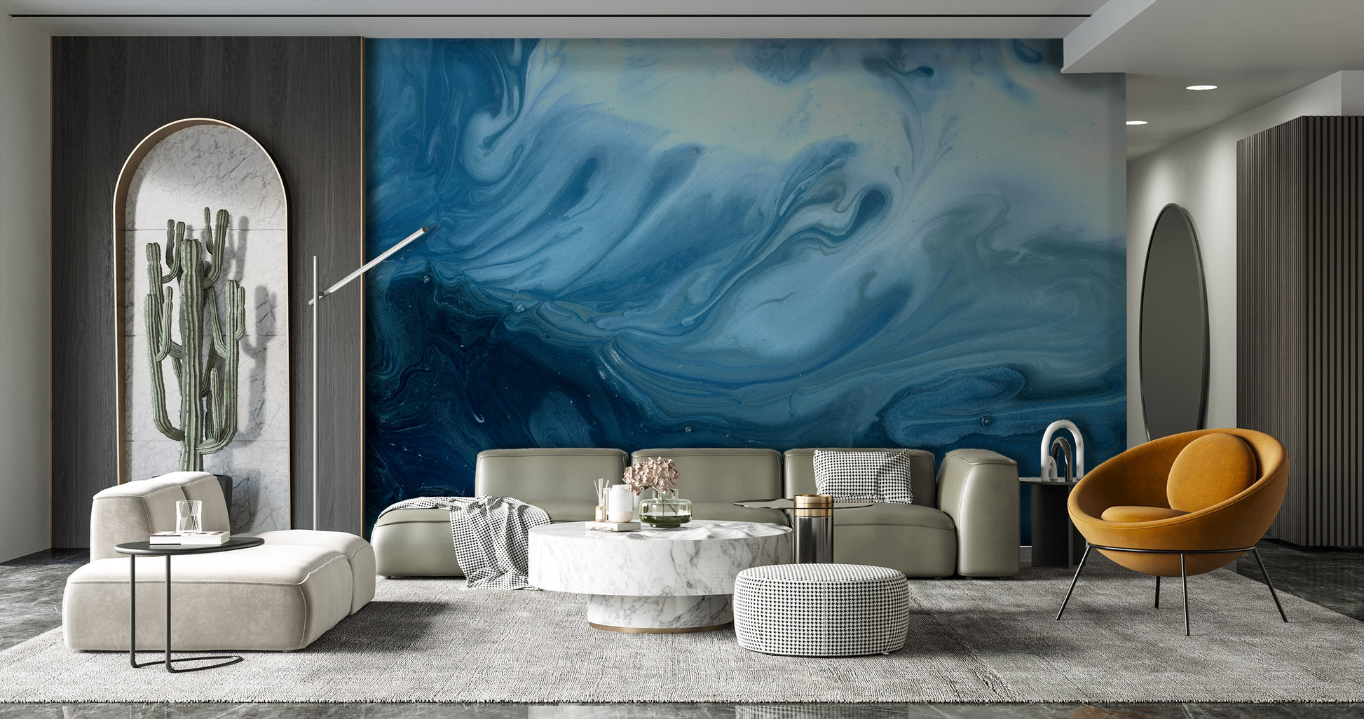 Lagoon Made to Measure Mural