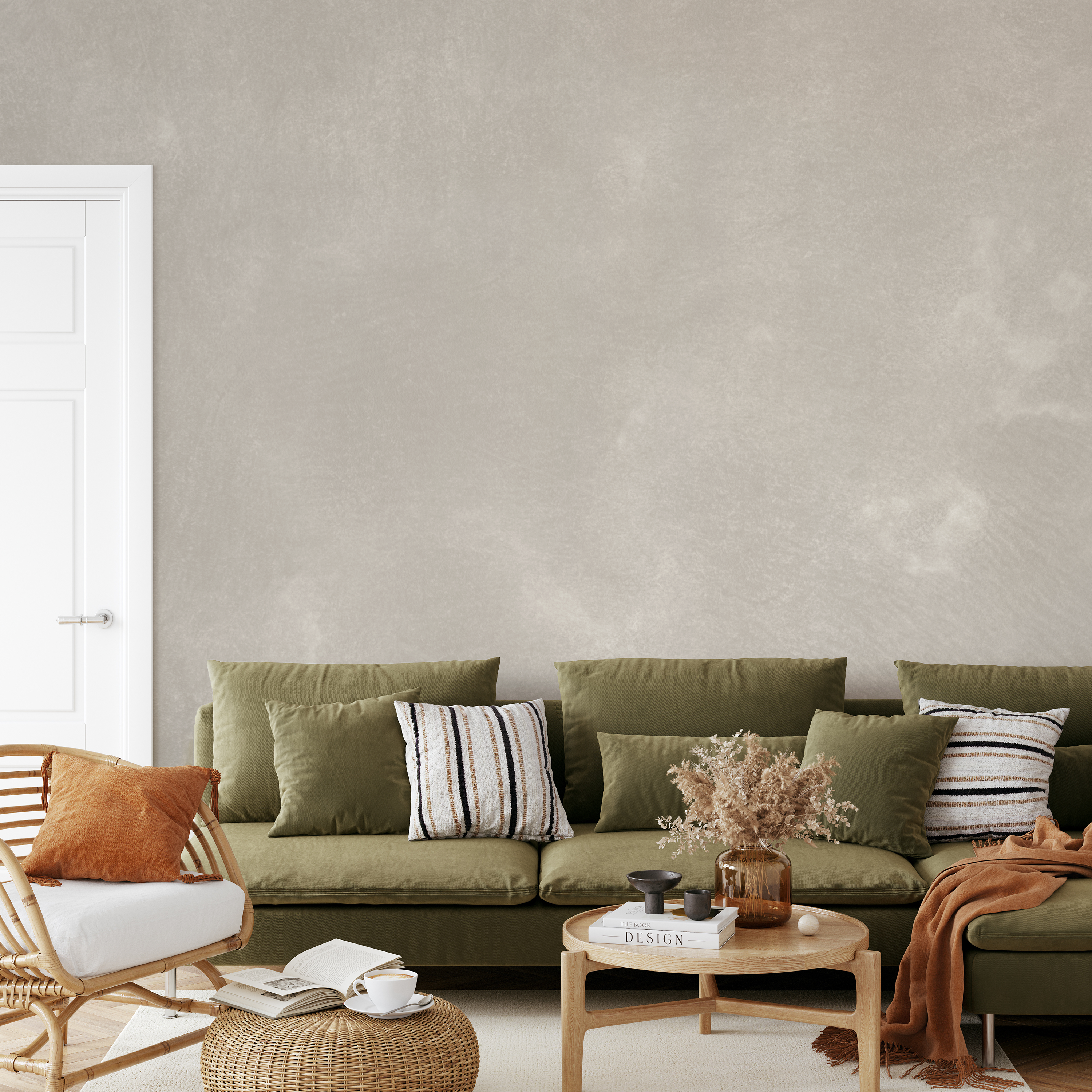 Image of Mammoth in Canvas - Wallpaper Mural - Quick Ship