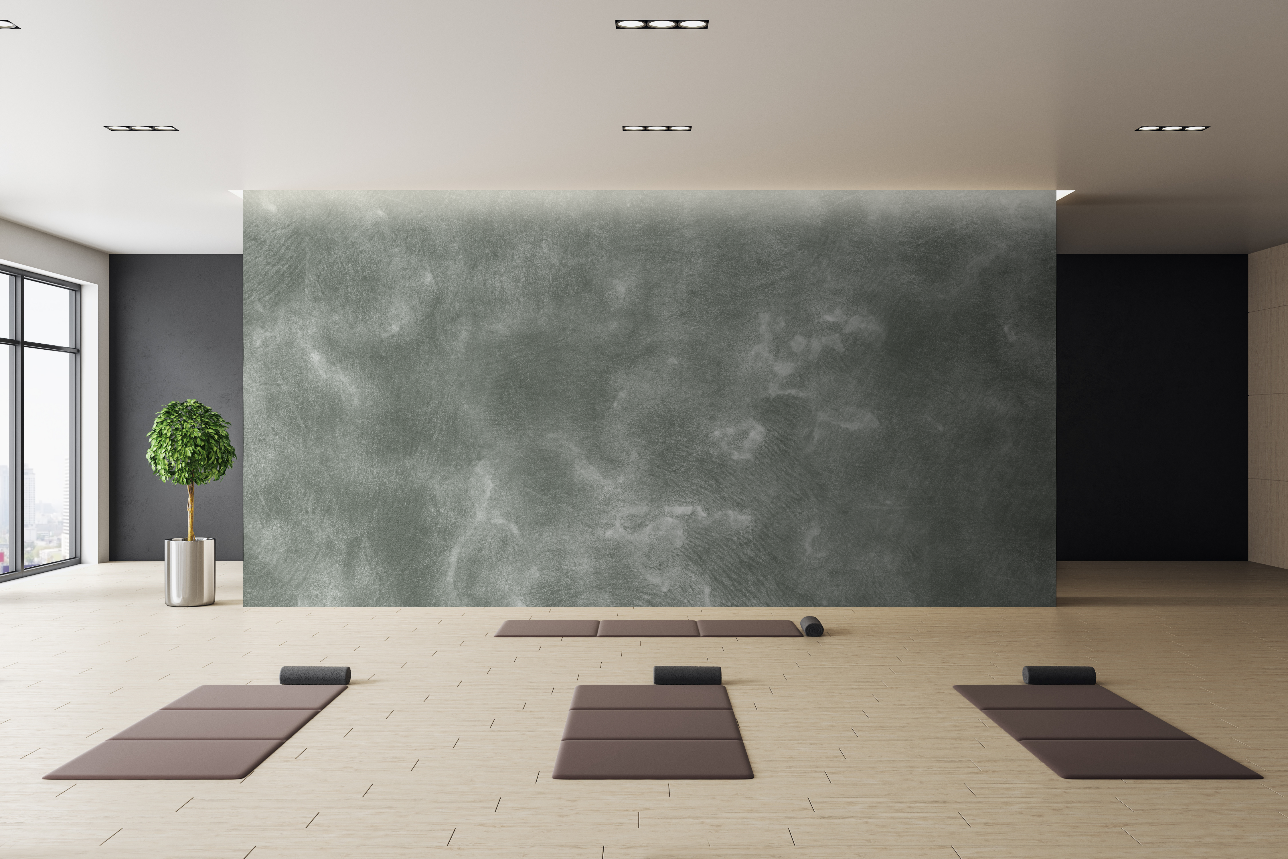 Image of Mammoth in Willow - Wallpaper Mural - Quick Ship