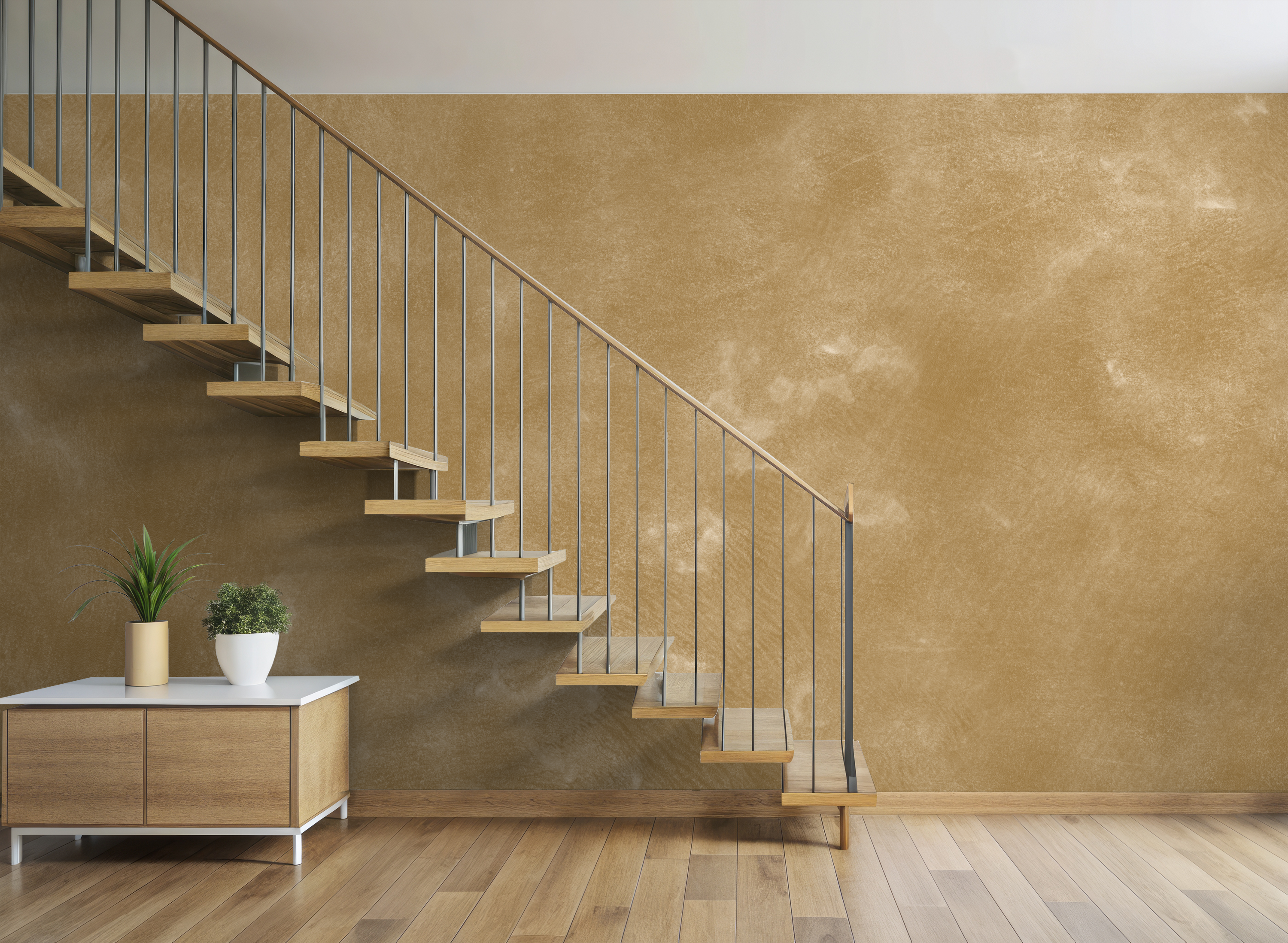 Image of Mammoth in Harvest - Wallpaper Mural - Quick Ship