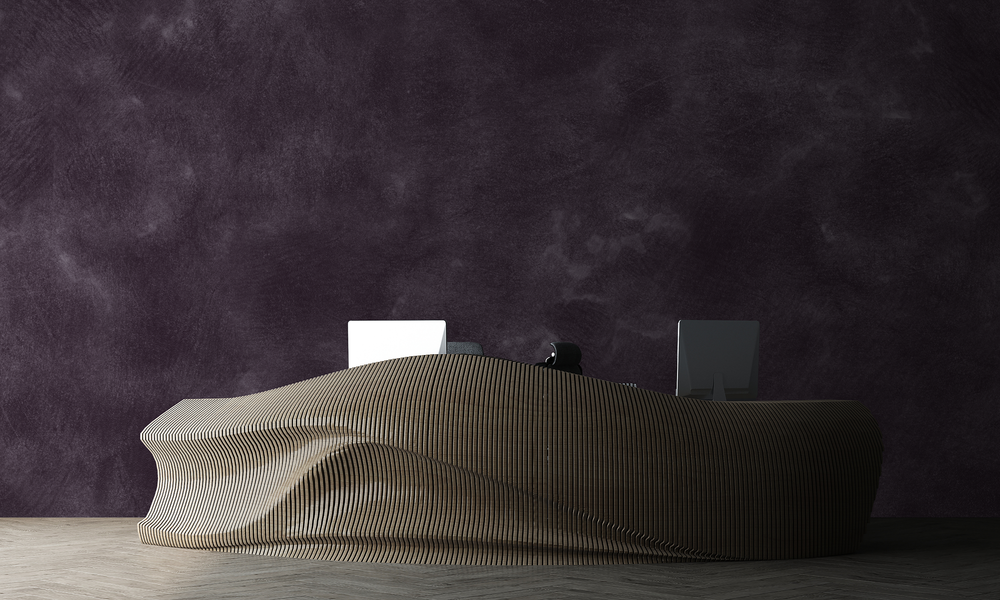 Mammoth in Orchid Mist - Wallpaper Mural - Quick Ship