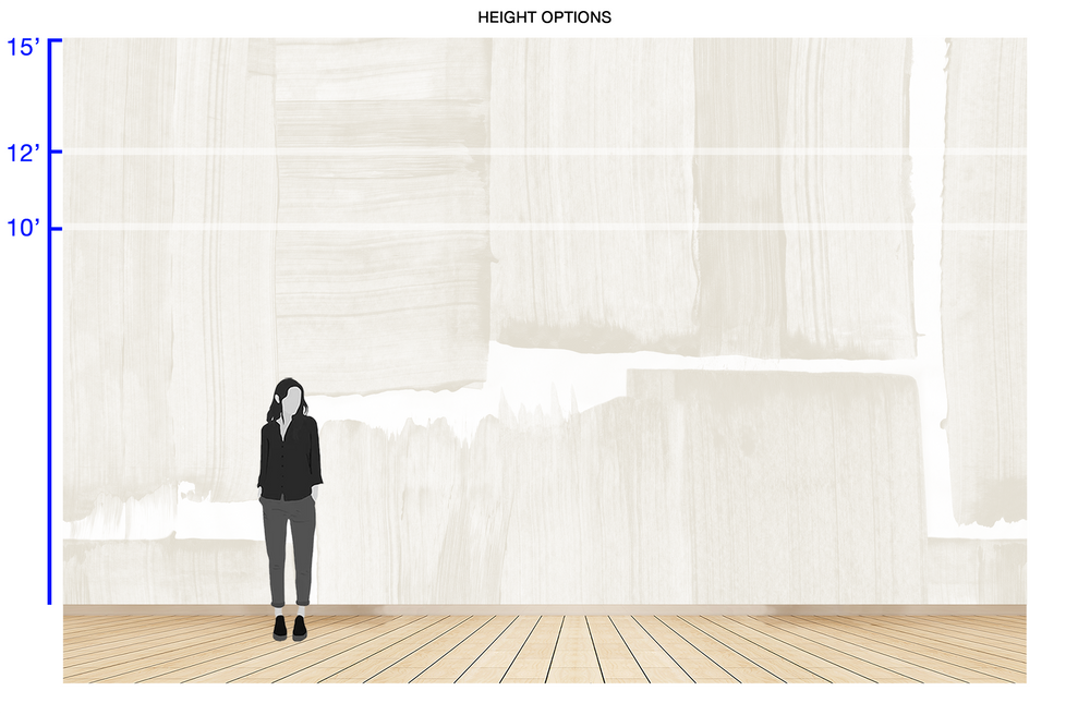Mariposa in Canvas - Wallpaper Mural - Quick Ship