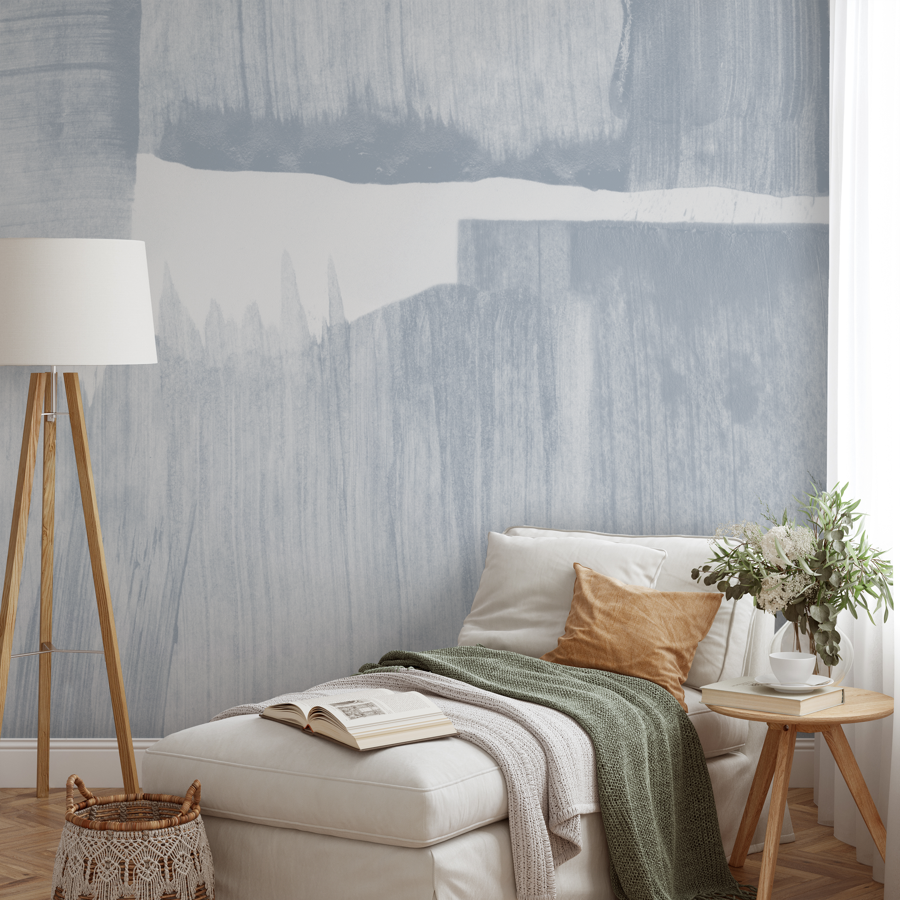 Image of Mariposa in Dew - Wallpaper Mural - Quick Ship