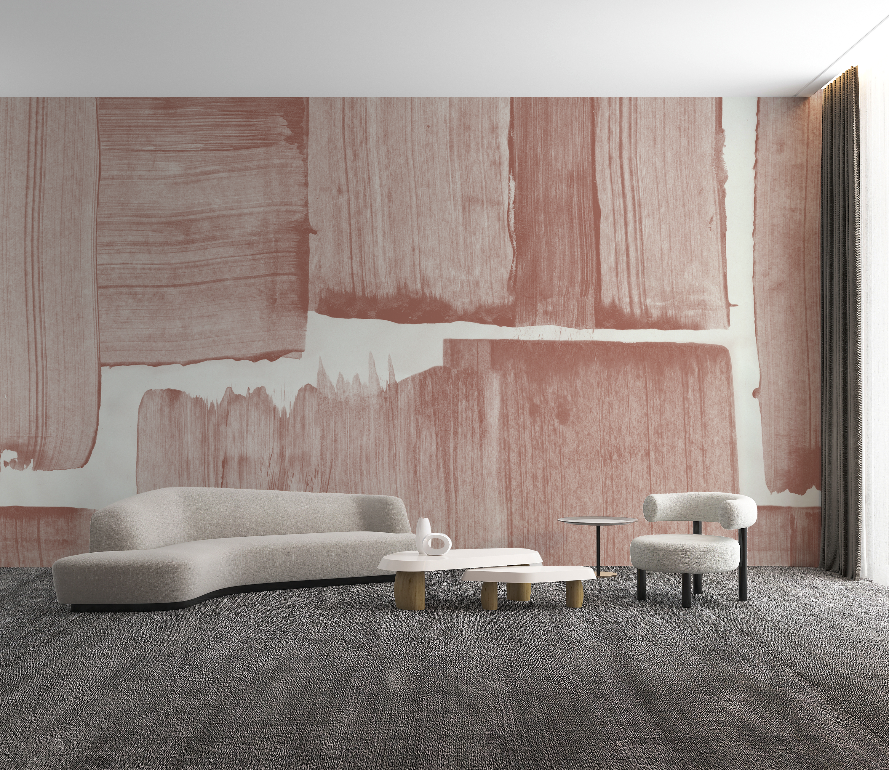 Image of Mariposa in Ember - Wallpaper Mural - Quick Ship