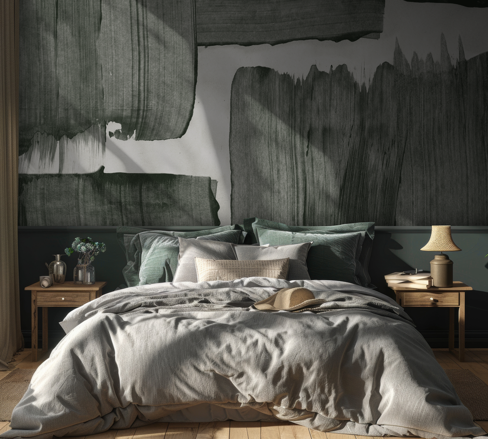 Mariposa in Hemlock - Wallpaper Mural - Quick Ship