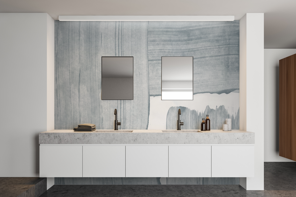 Mariposa in Moonstone - Wallpaper Mural - Quick Ship