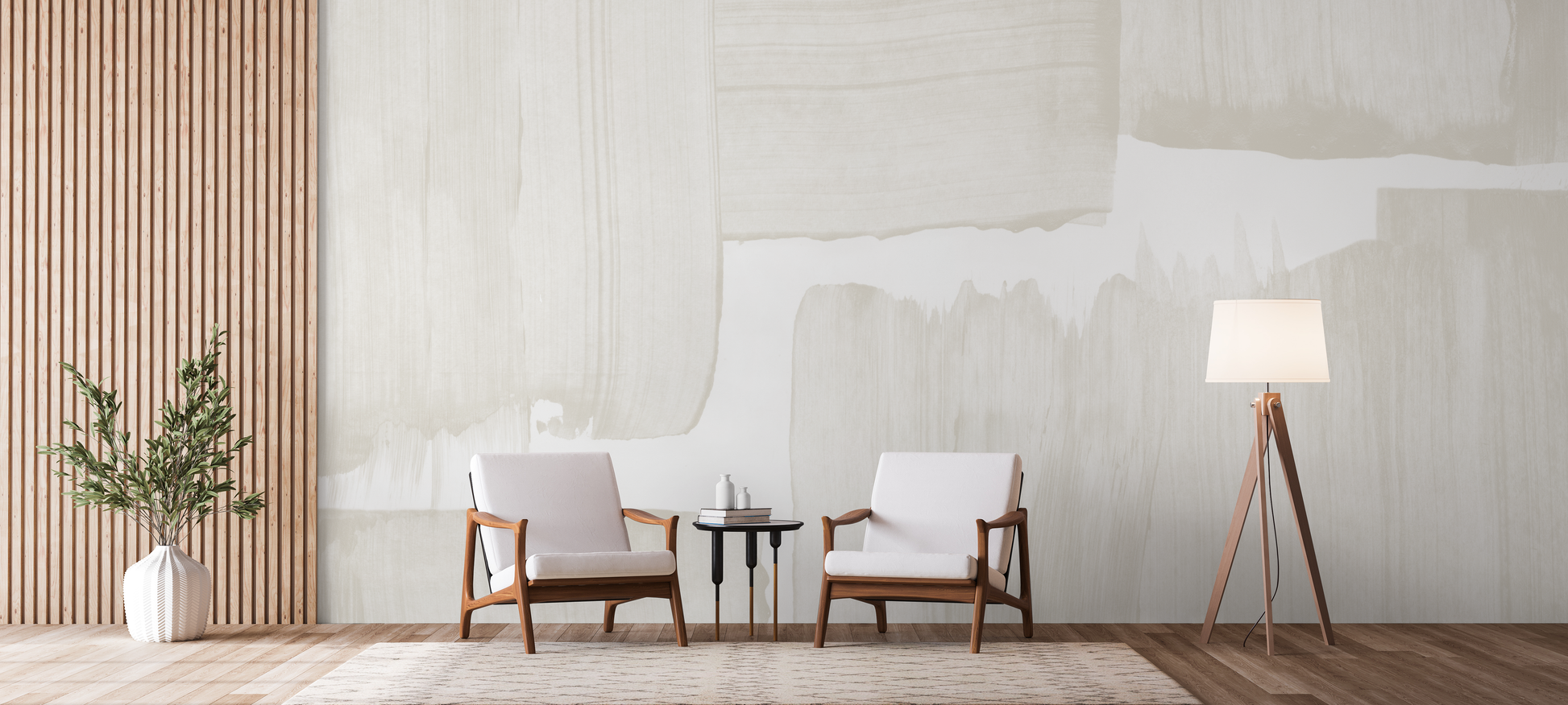 Mariposa in Canvas - Wallpaper Mural - Quick Ship