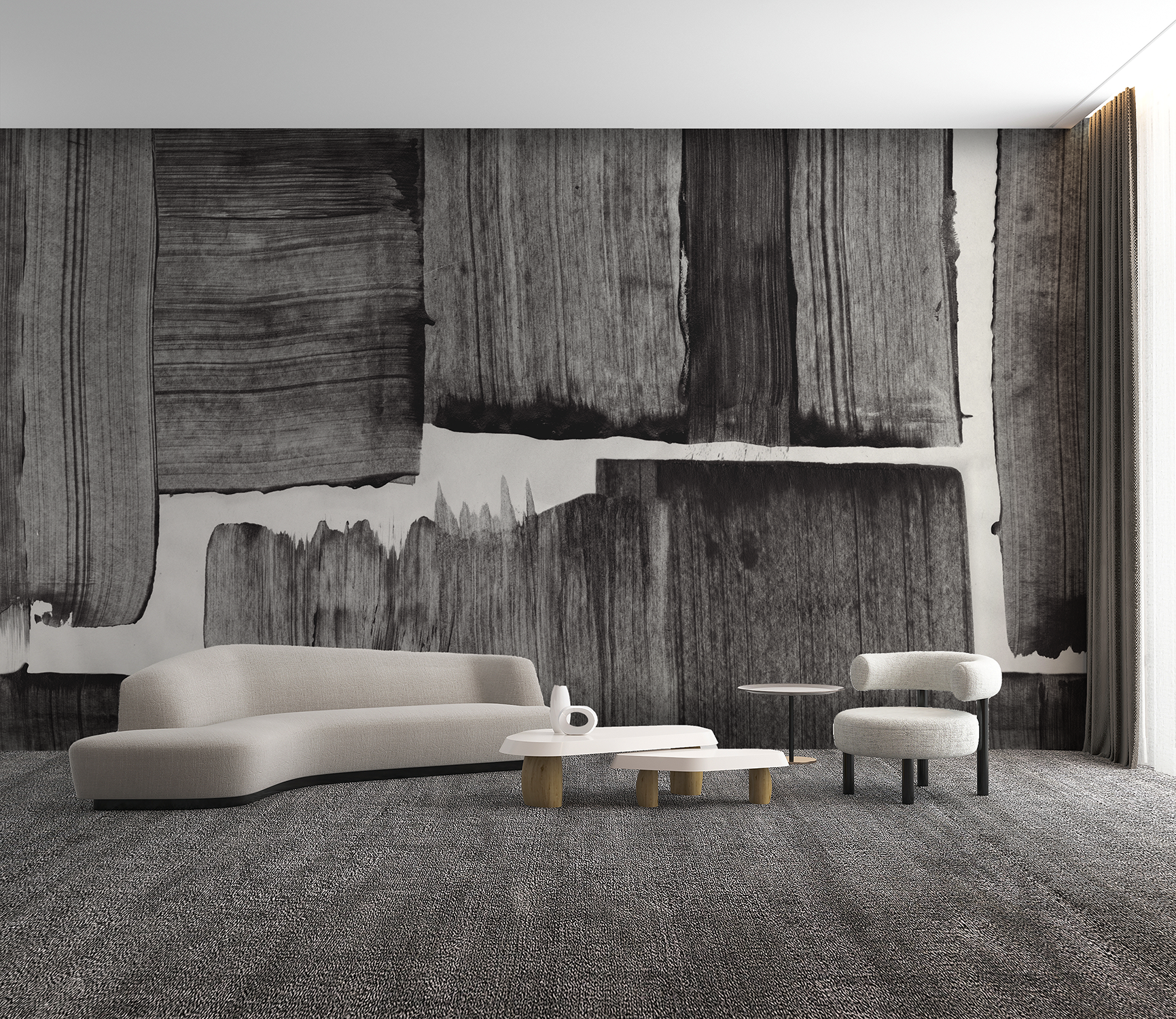 Image of Mariposa in Cinder - Wallpaper Mural - Quick Ship