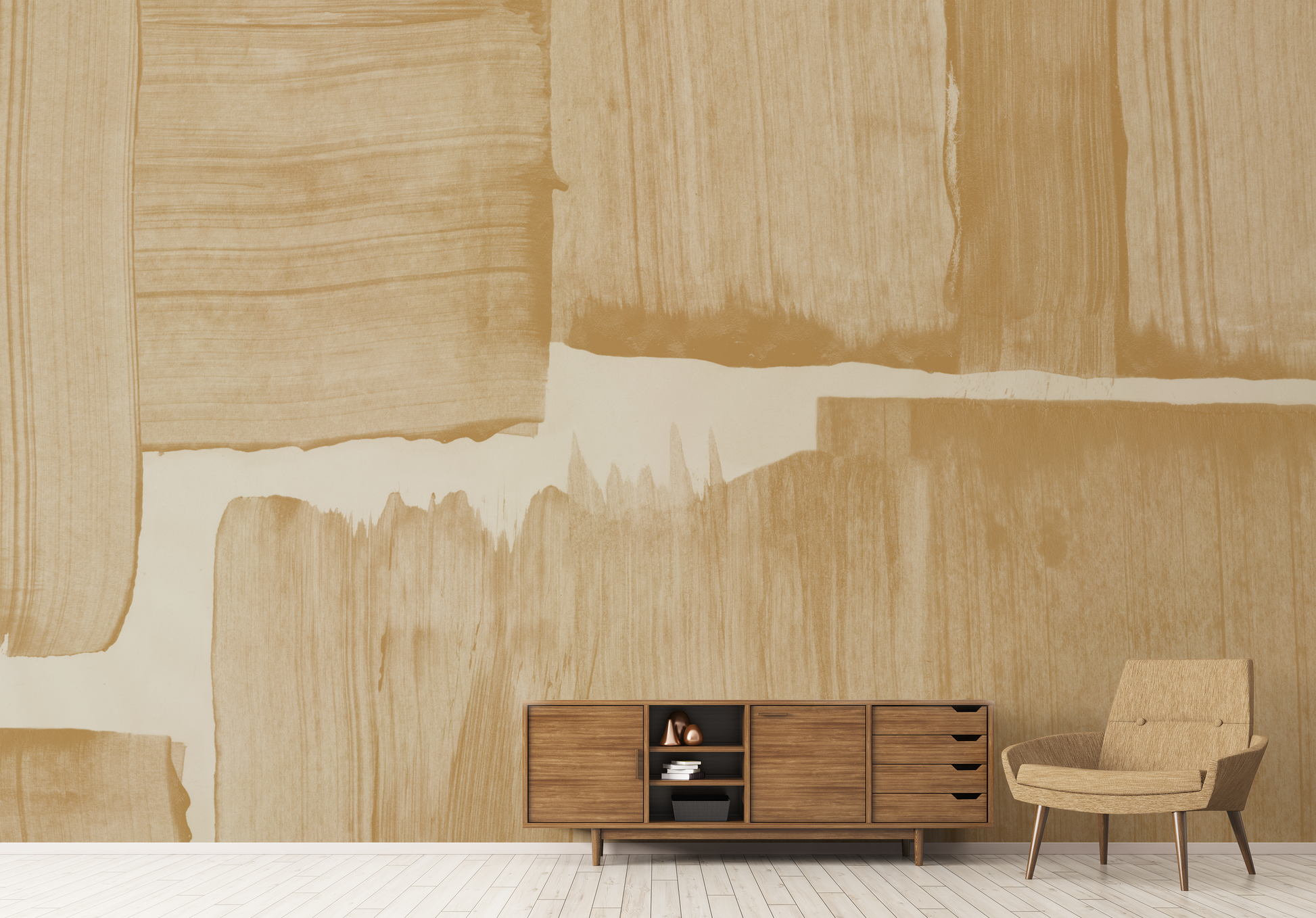 Mariposa in Harvest - Wallpaper Mural - Quick Ship