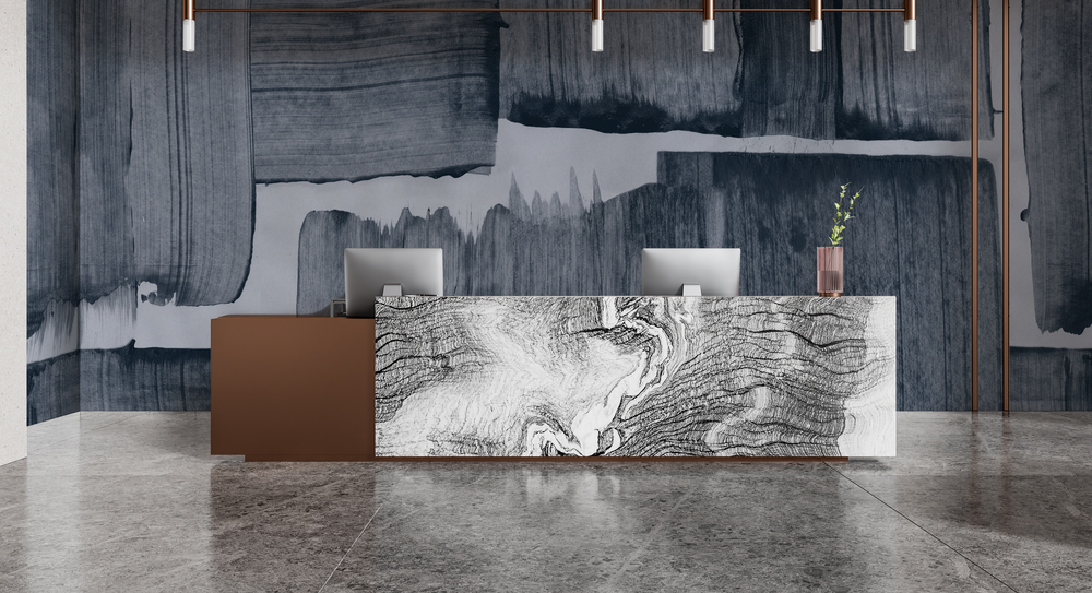 Mariposa in Midnight - Wallpaper Mural - Quick Ship